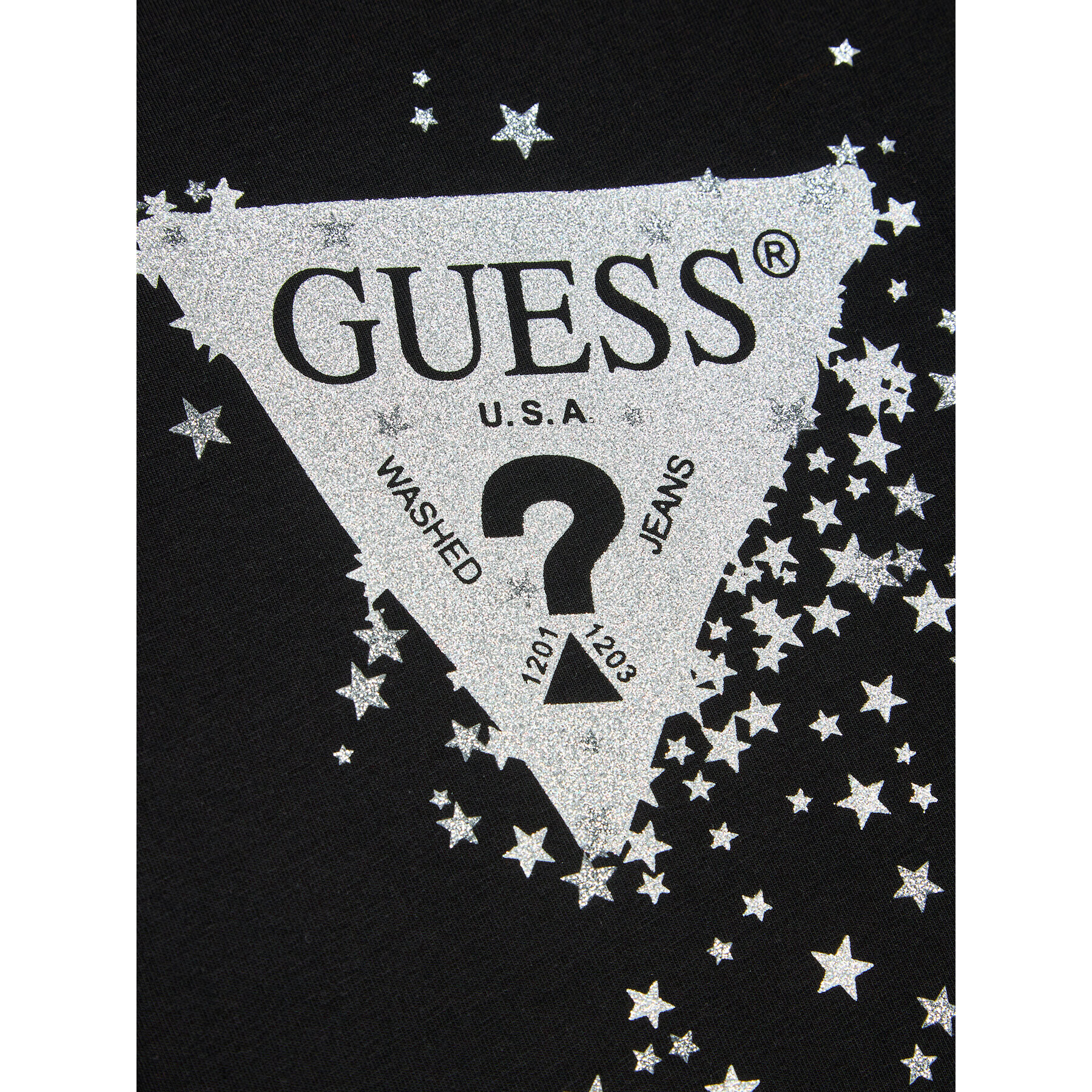 Guess Bluza K3BI02 J1314 Črna Regular Fit - Pepit.si