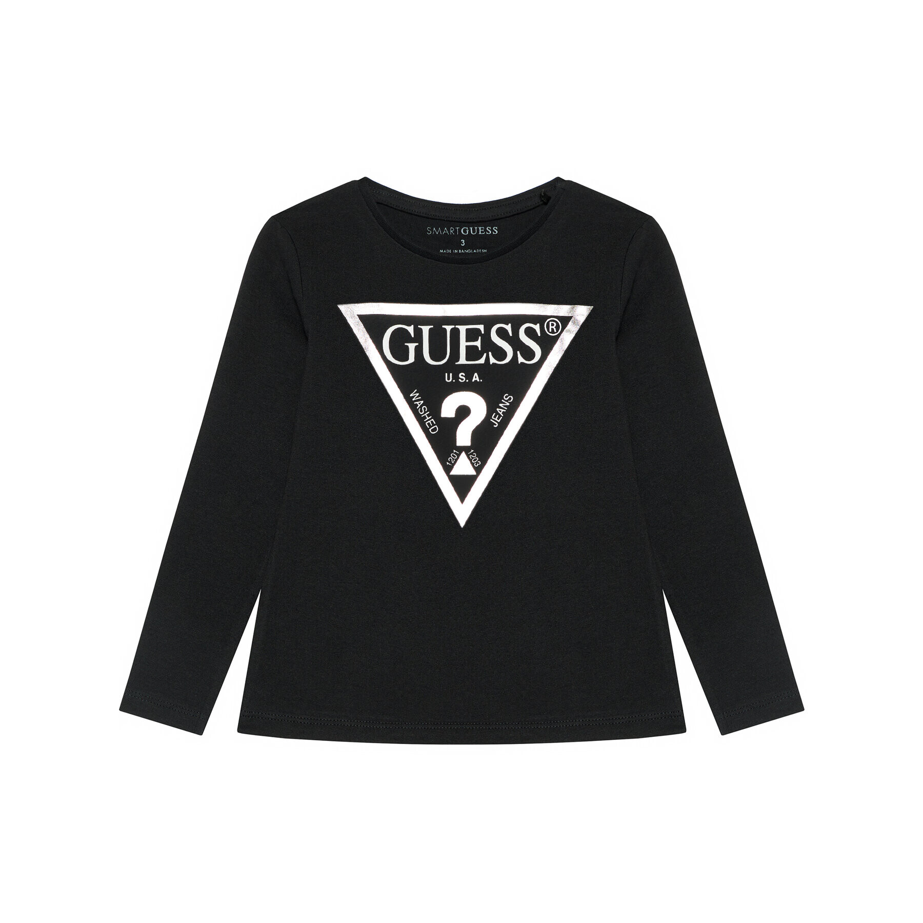 Guess Bluza K84I18 K8HM0 Črna Slim Fit - Pepit.si