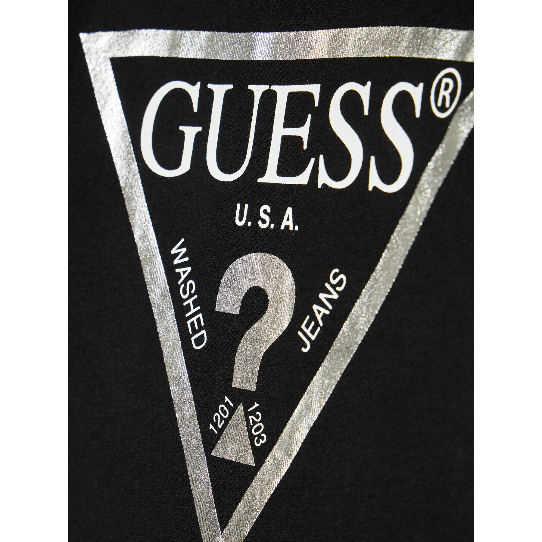 Guess Bluza K84I18 K8HM0 Črna Slim Fit - Pepit.si