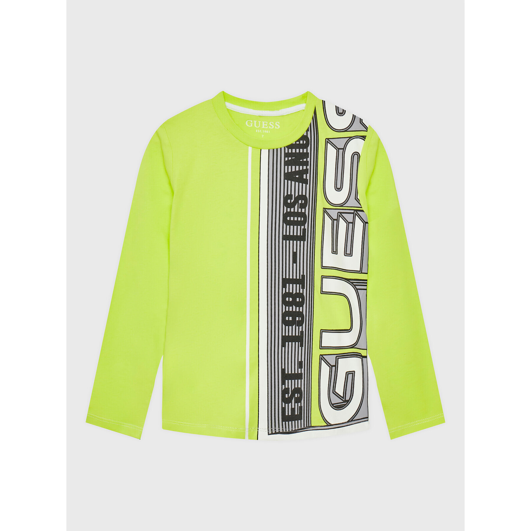 Guess Bluza L2BI01 I3Z13 Rumena Regular Fit - Pepit.si