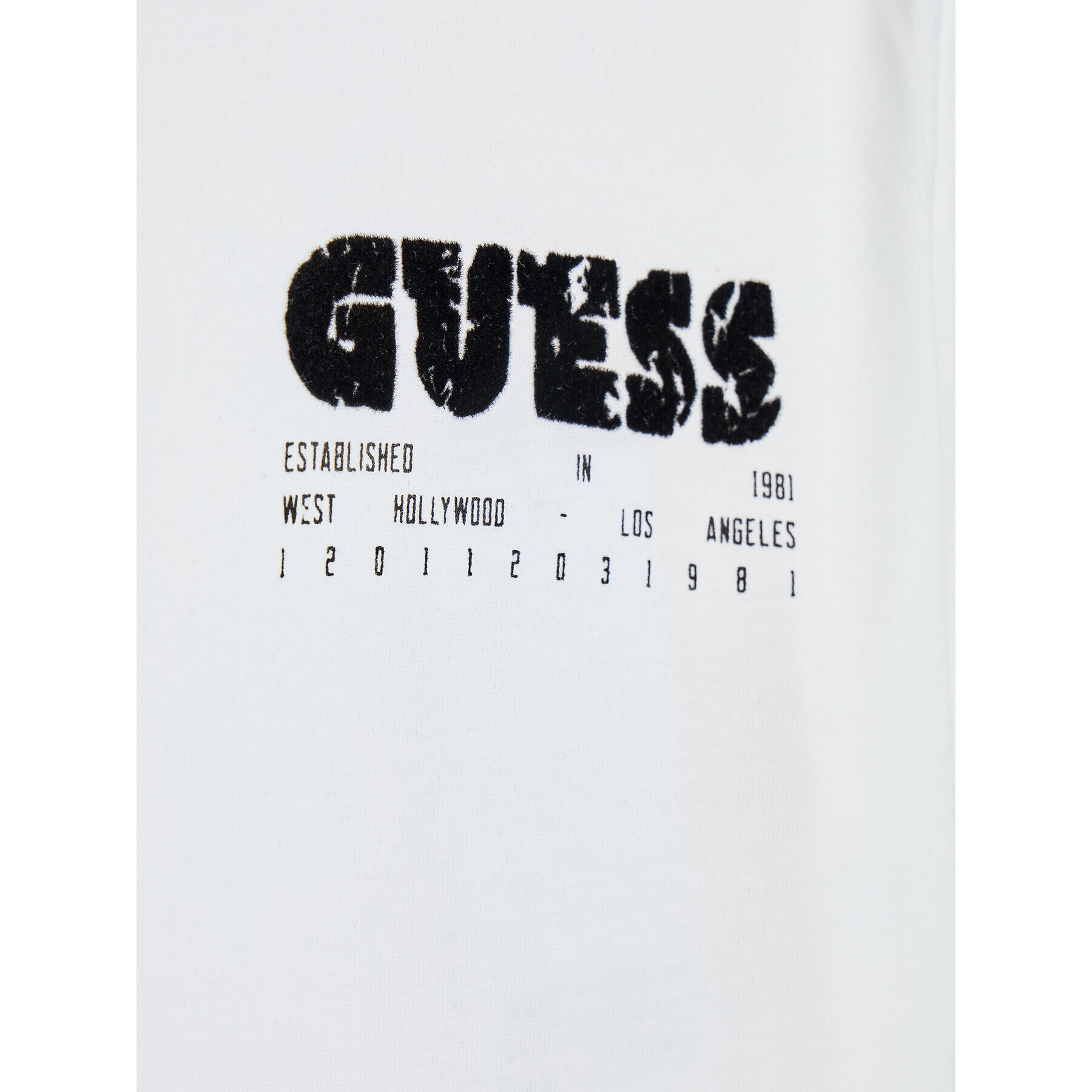 Guess Bluza L2BI04 I3Z13 Bela Oversize - Pepit.si