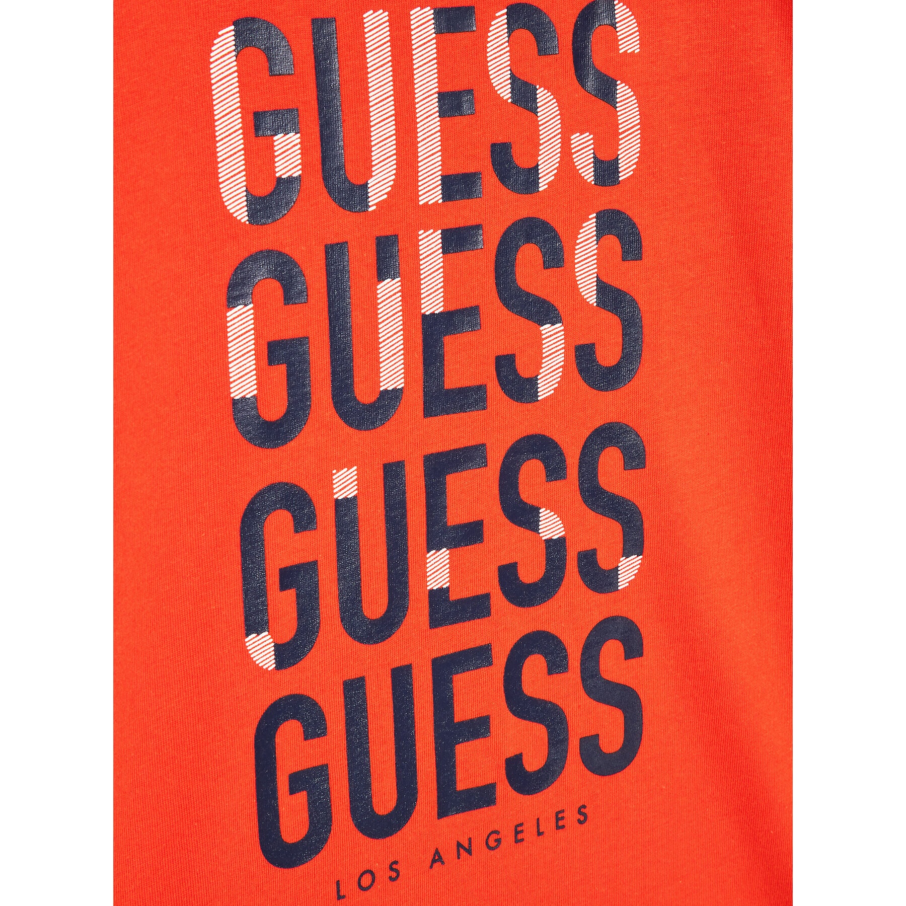 Guess Bluza L2BI11 I3Z11 Oranžna Regular Fit - Pepit.si