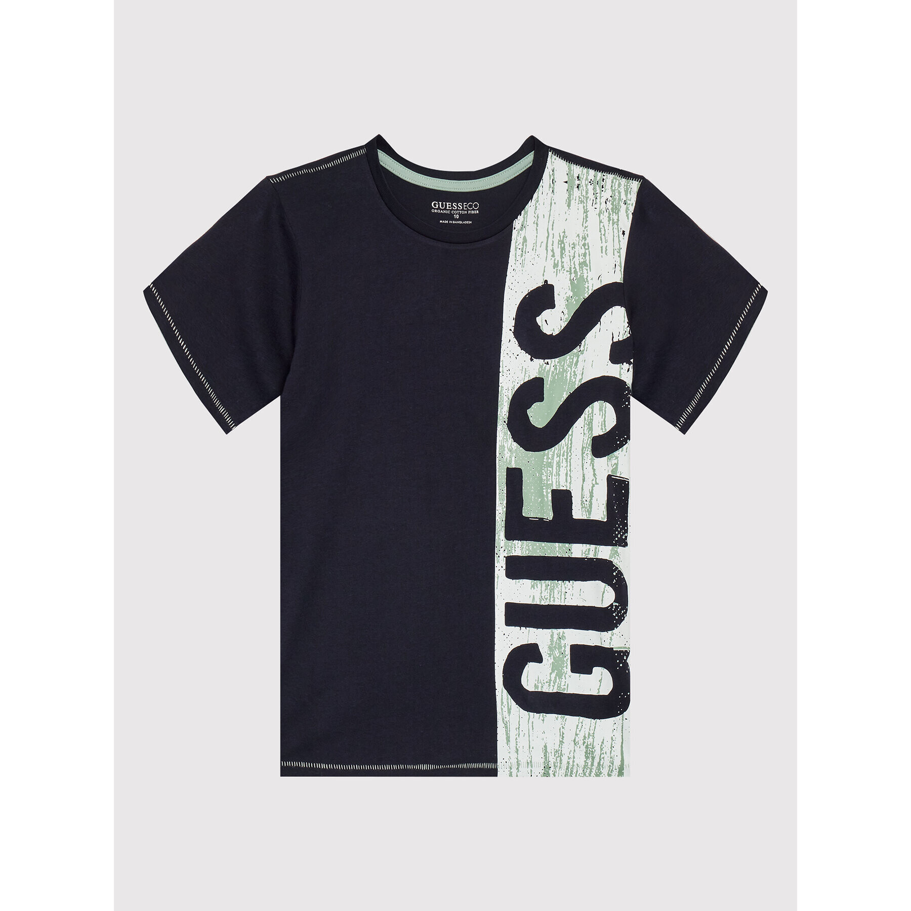 Guess Bluza L2YI22 K8HM0 Mornarsko modra Regular Fit - Pepit.si