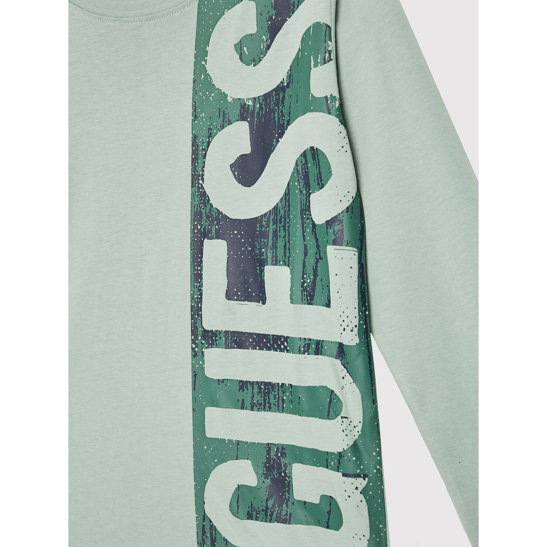 Guess Bluza L2YI22 K8HM0 Zelena Regular Fit - Pepit.si