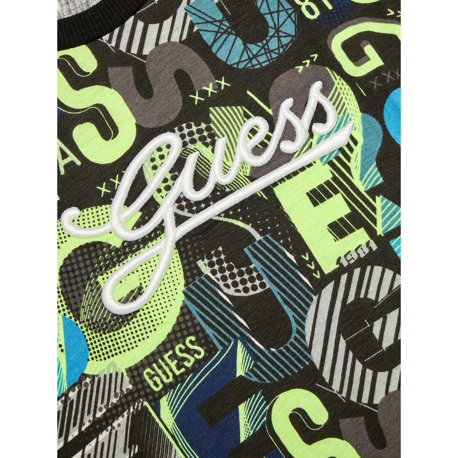 Guess Bluza L3BI20 I3Z13 Rumena Regular Fit - Pepit.si