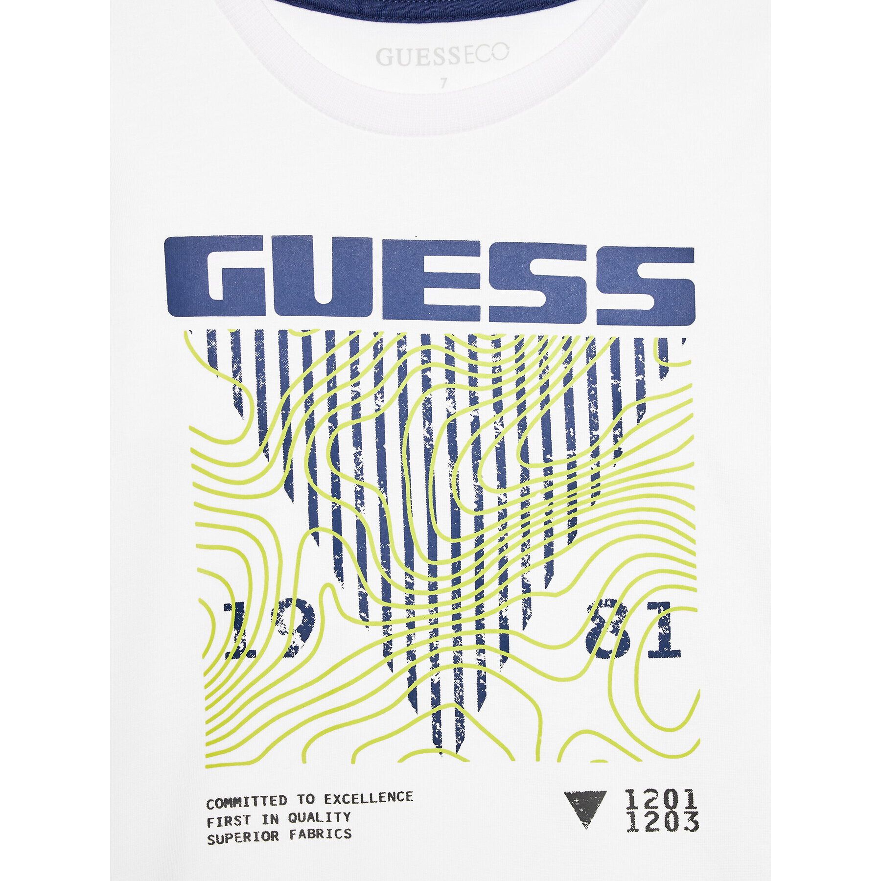 Guess Bluza L3BI29 I3Z13 Bela Regular Fit - Pepit.si