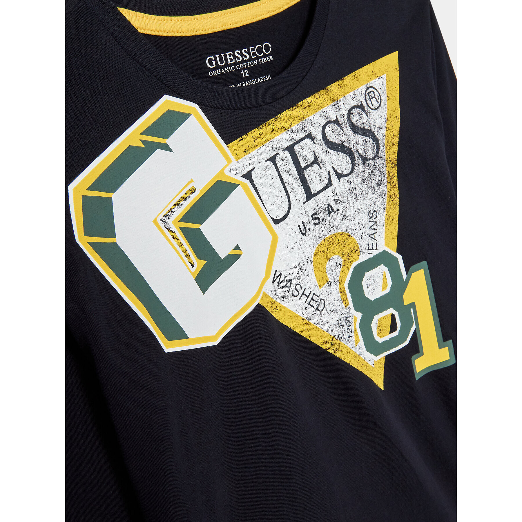 Guess Bluza L3YI37 K8HM4 Mornarsko modra Regular Fit - Pepit.si