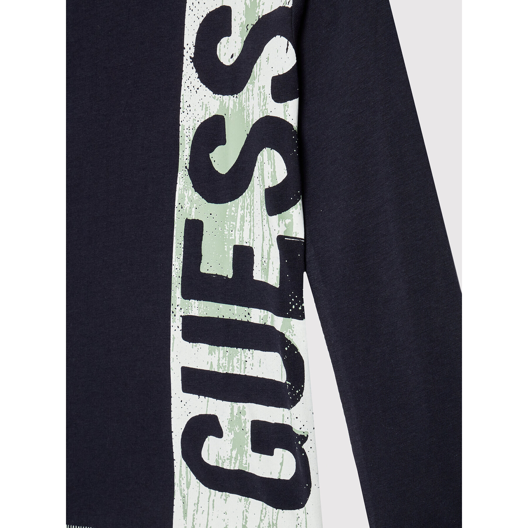 Guess Bluza N2YI2 0K8HM Mornarsko modra Regular Fit - Pepit.si