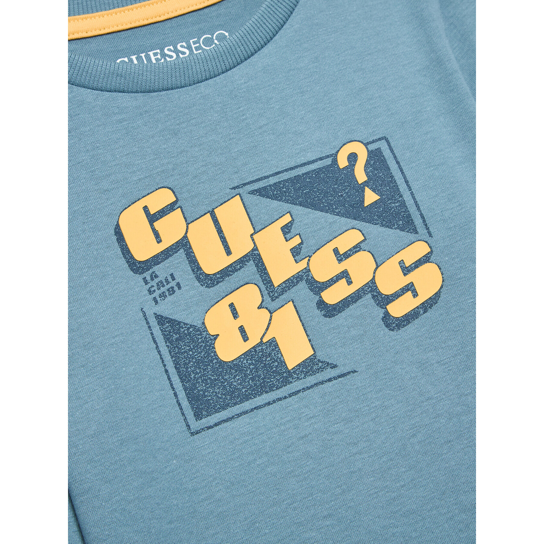 Guess Bluza N3BI03 I3Z14 Modra Regular Fit - Pepit.si