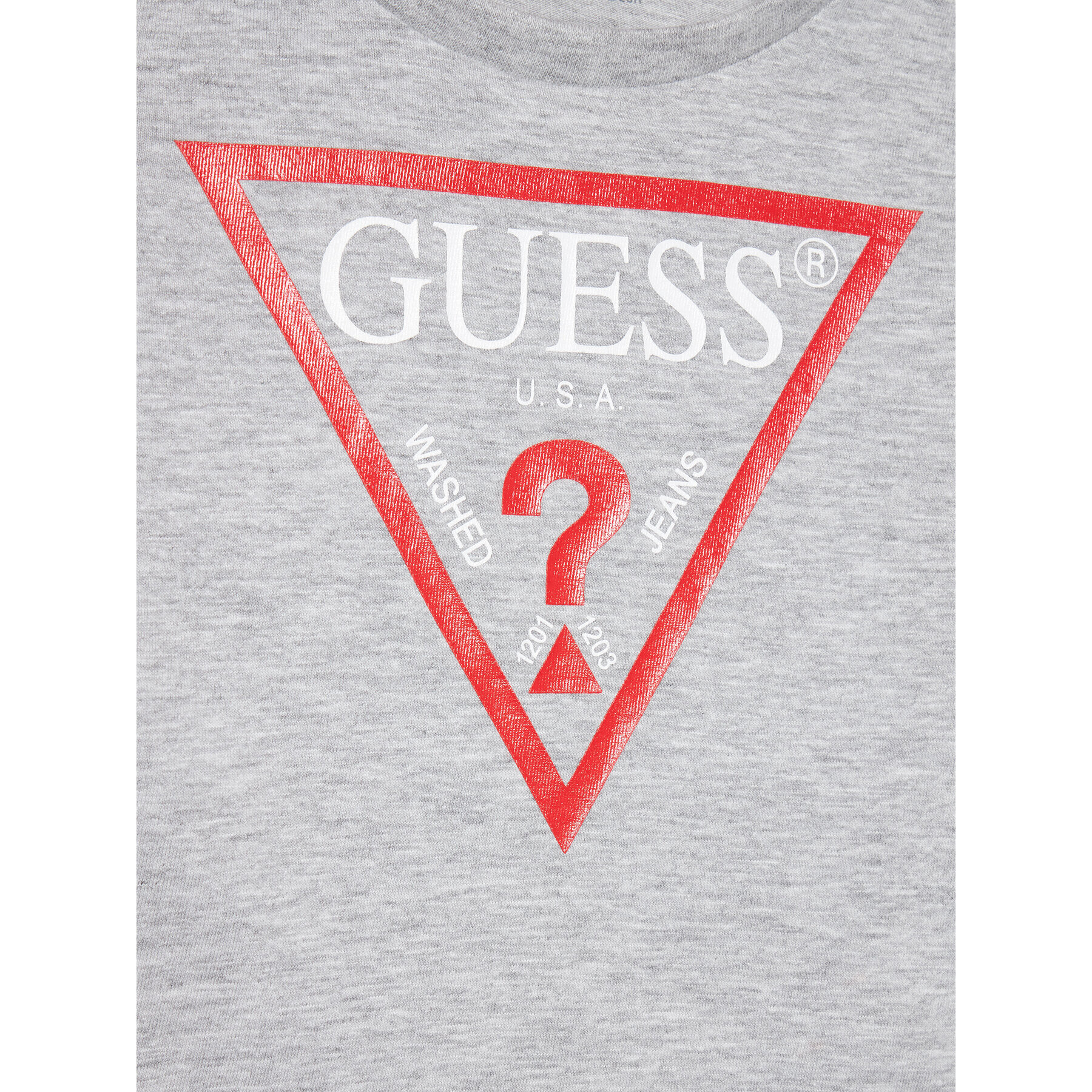 Guess Bluza N84I24 K8HM0 Siva Regular Fit - Pepit.si