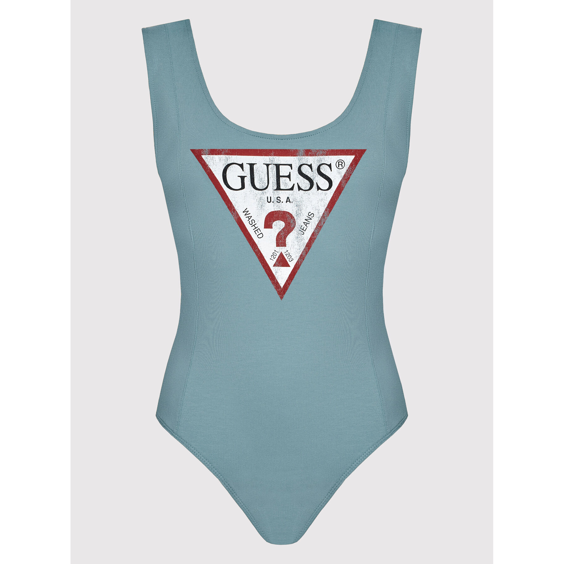 Guess Bodi Scoop Classic W81I08 R49A2 Modra Slim Fit - Pepit.si