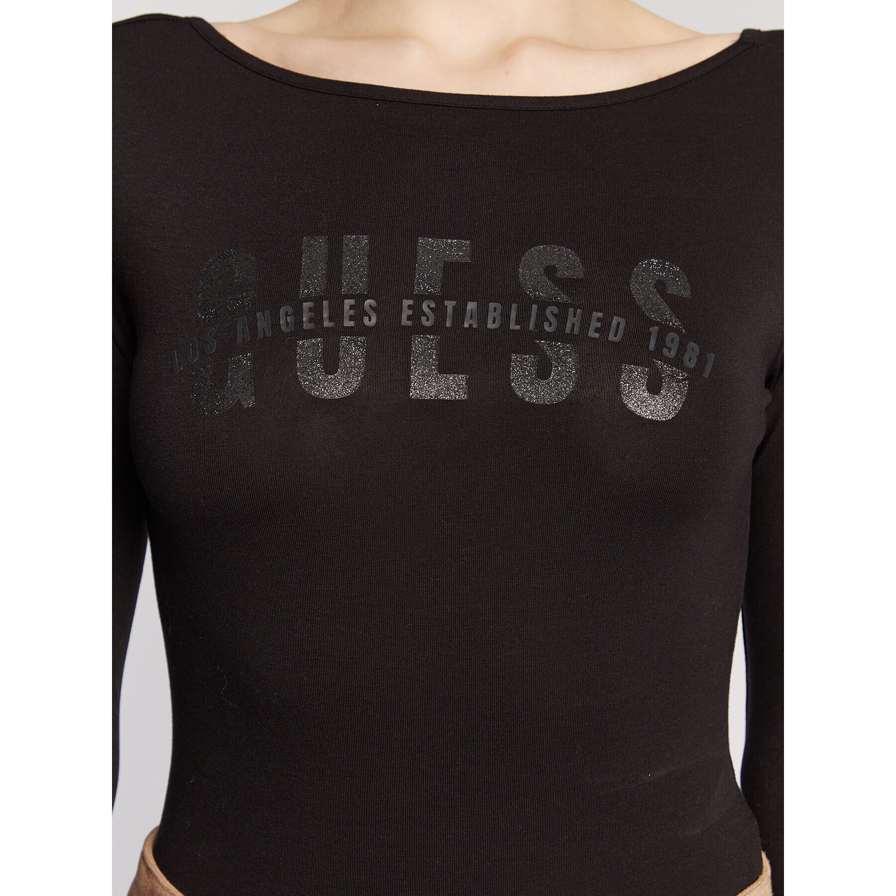 Guess Bodi W3RP28 K68D2 Črna Slim Fit - Pepit.si