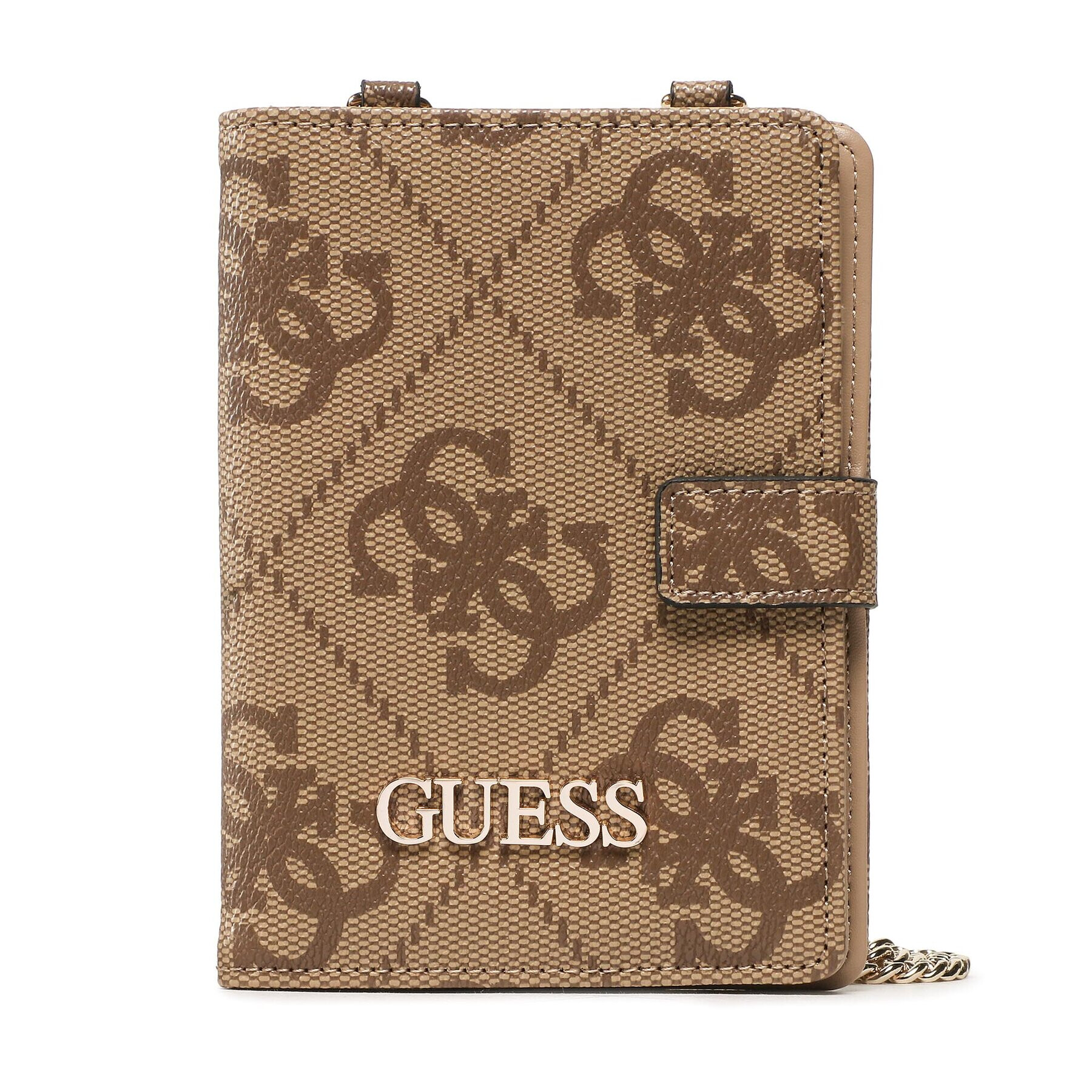 Guess Etui za dokumente Berta (B) Travel SWB868 80600 Rjava - Pepit.si