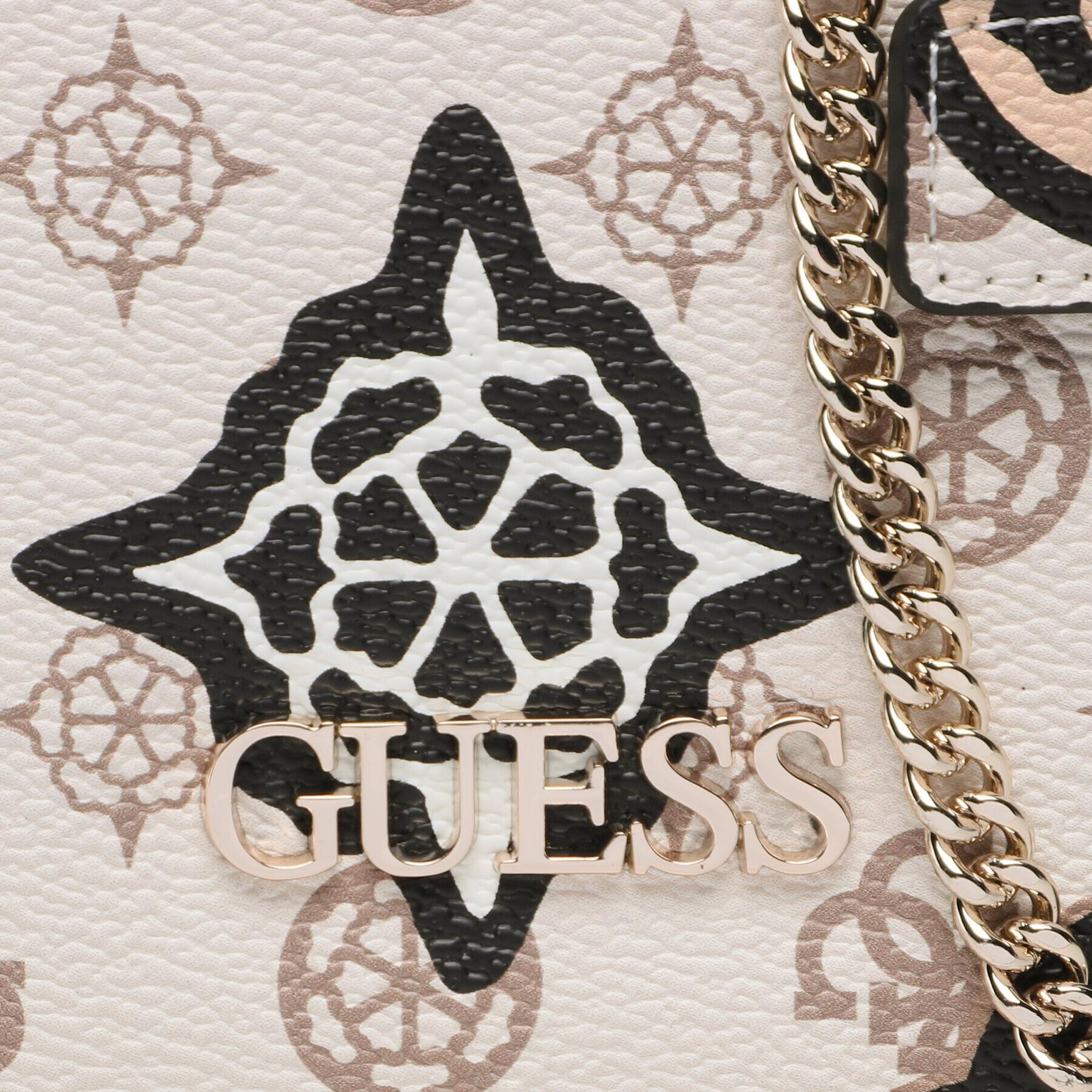 Guess Etui za dokumente Berta (S) Slg SWP868 60600 Bež - Pepit.si