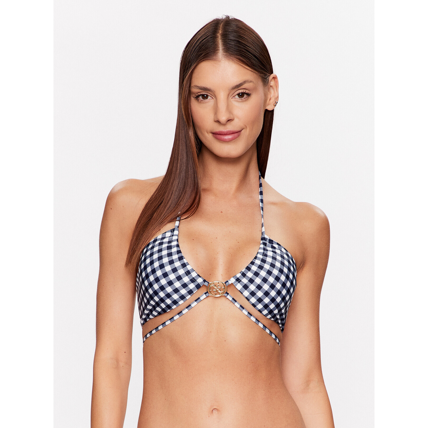 Guess Gornji del bikini E3GJ20 MC04R Modra - Pepit.si