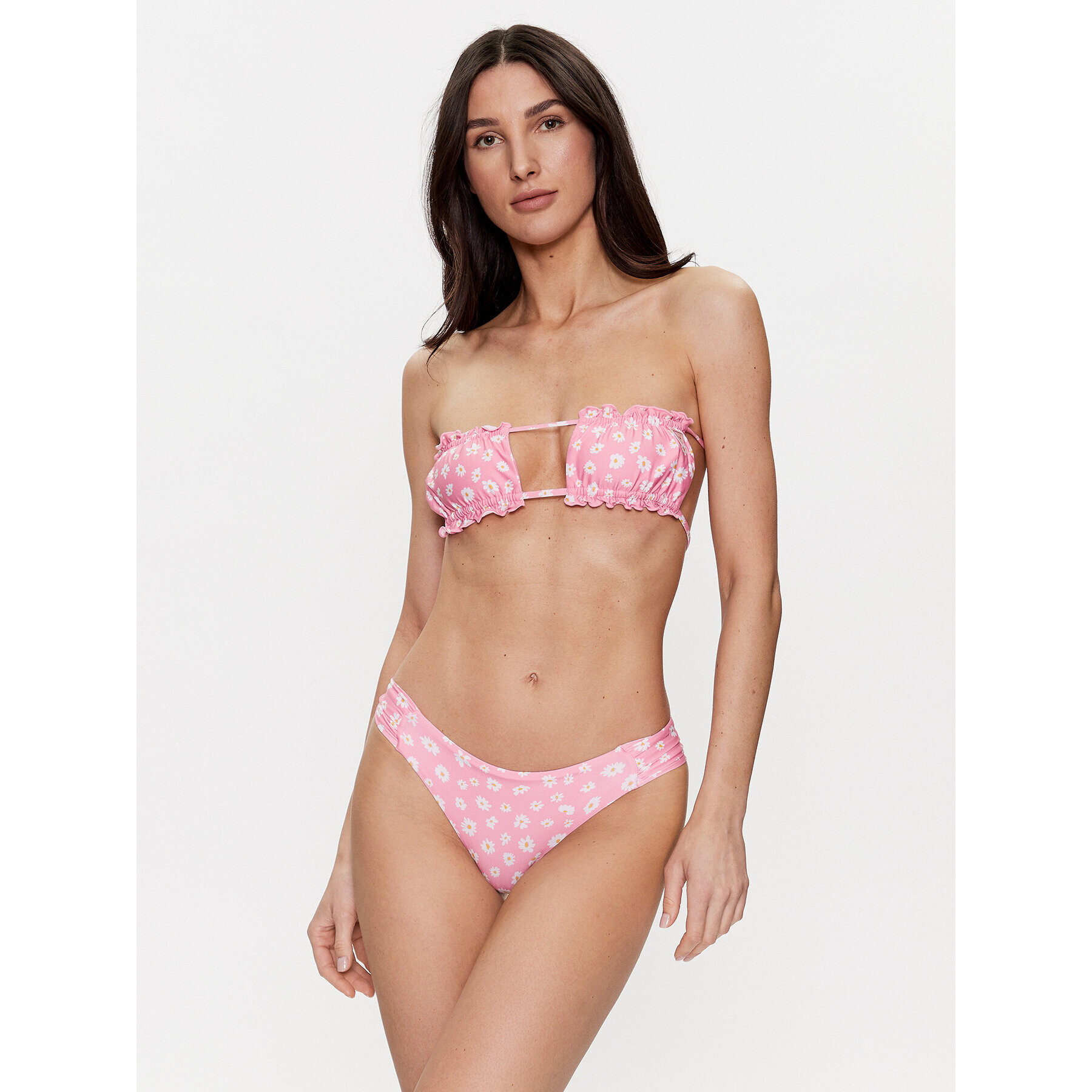 Guess Gornji del bikini E3GJ22 MC04R Roza - Pepit.si