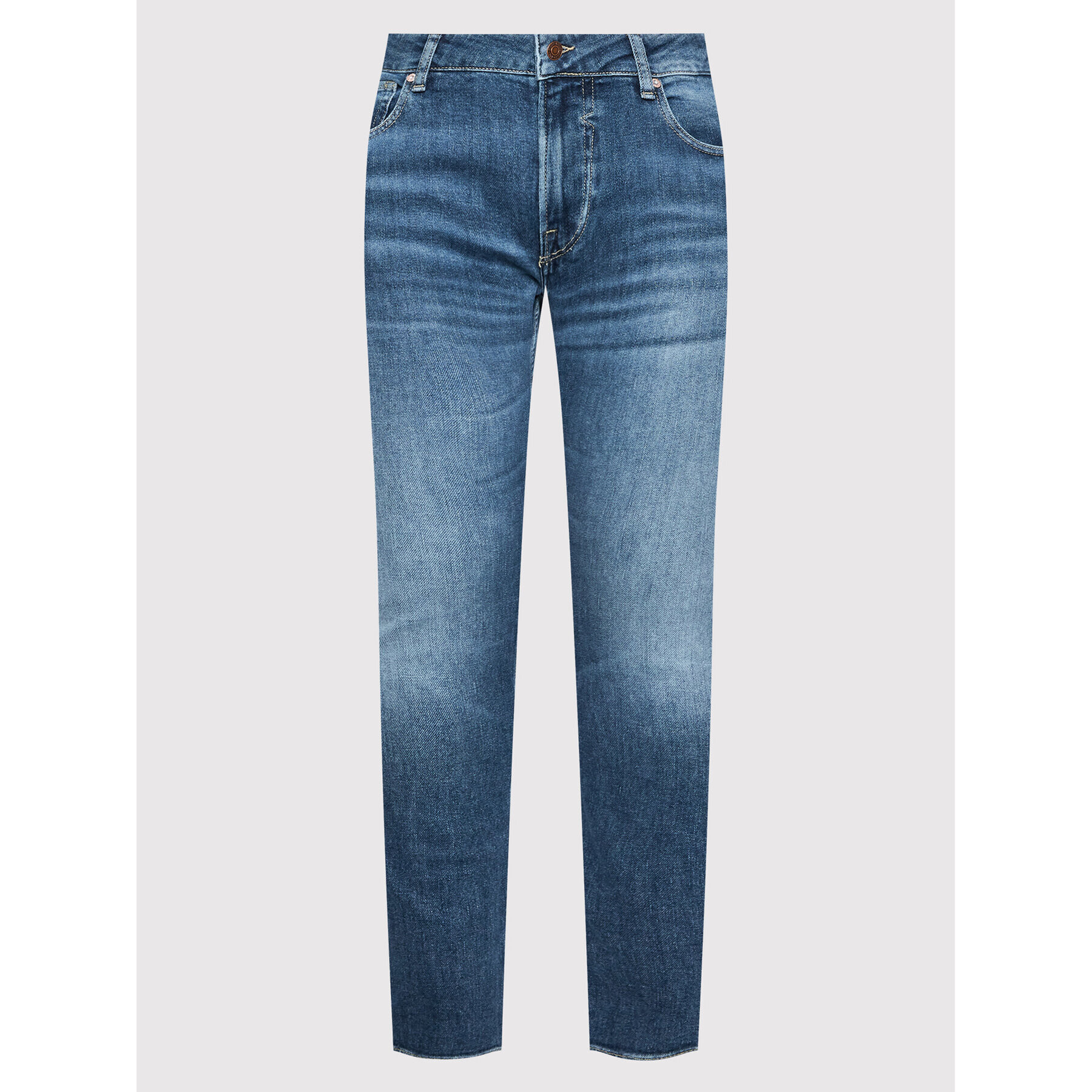 Guess Jeans hlače M2YAN1 D4Q42 Modra Skinny Fit - Pepit.si