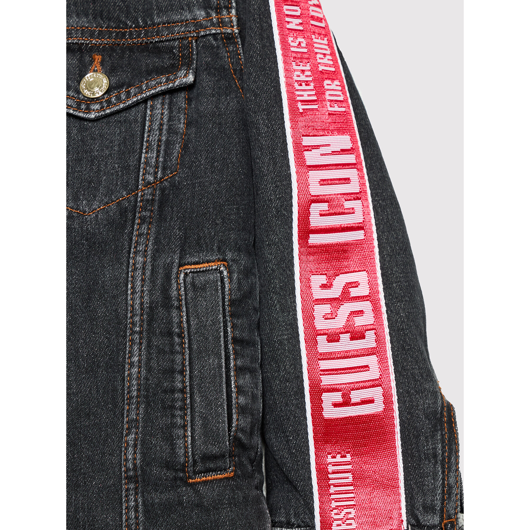 Guess Jeans jakna J1BL22 D4GA0 Črna Regular Fit - Pepit.si