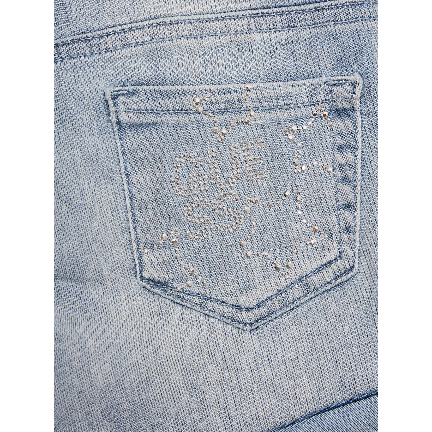 Guess Jeans kratke hlače J3GD15 D4CA0 Modra Regular Fit - Pepit.si