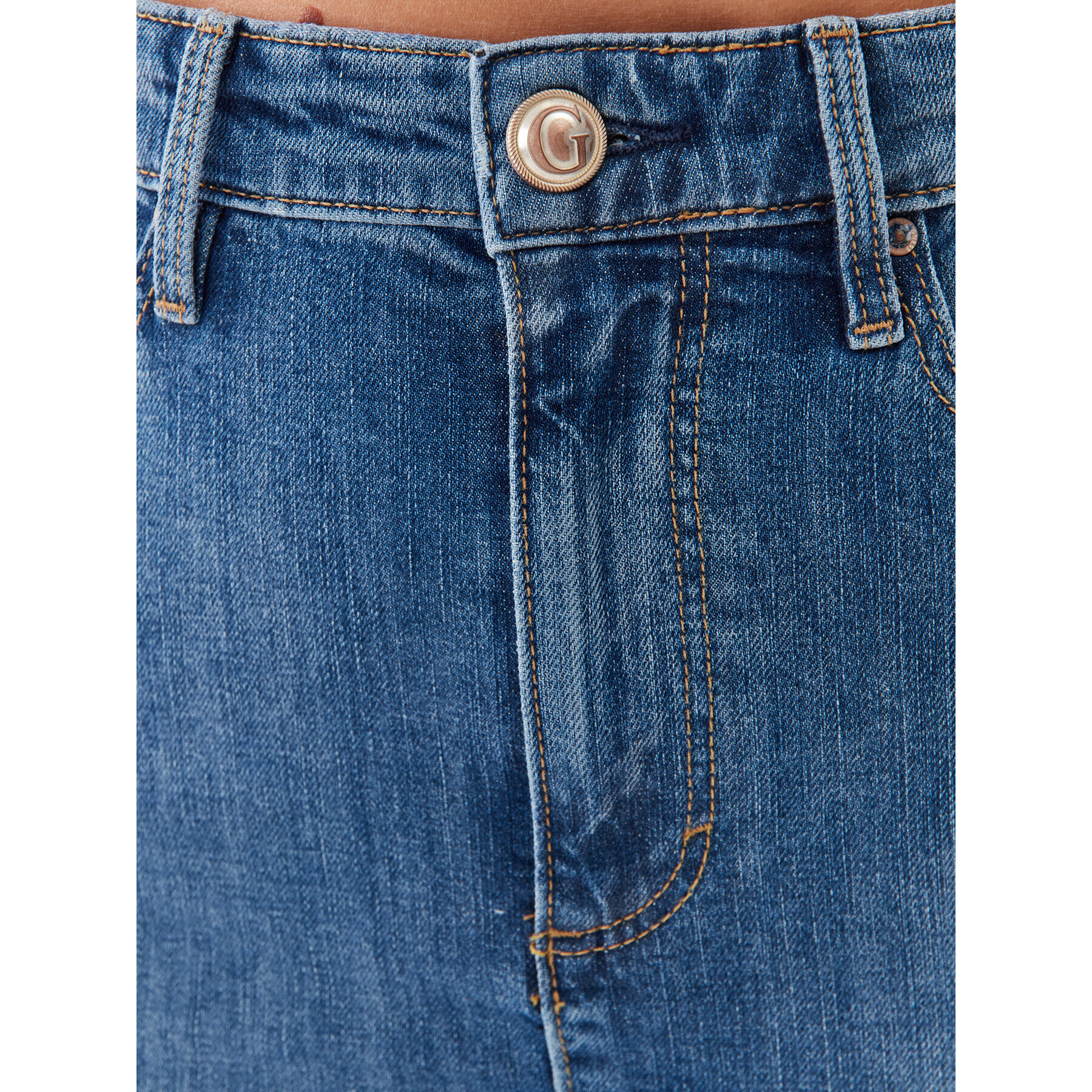 Guess Jeans krilo W3YD0E D4H77 Modra Slim Fit - Pepit.si