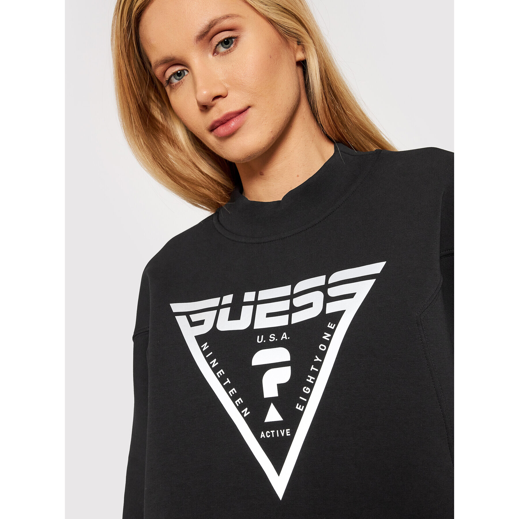 Guess Jopa Caren O1BA69 FL03S Črna Regular Fit - Pepit.si