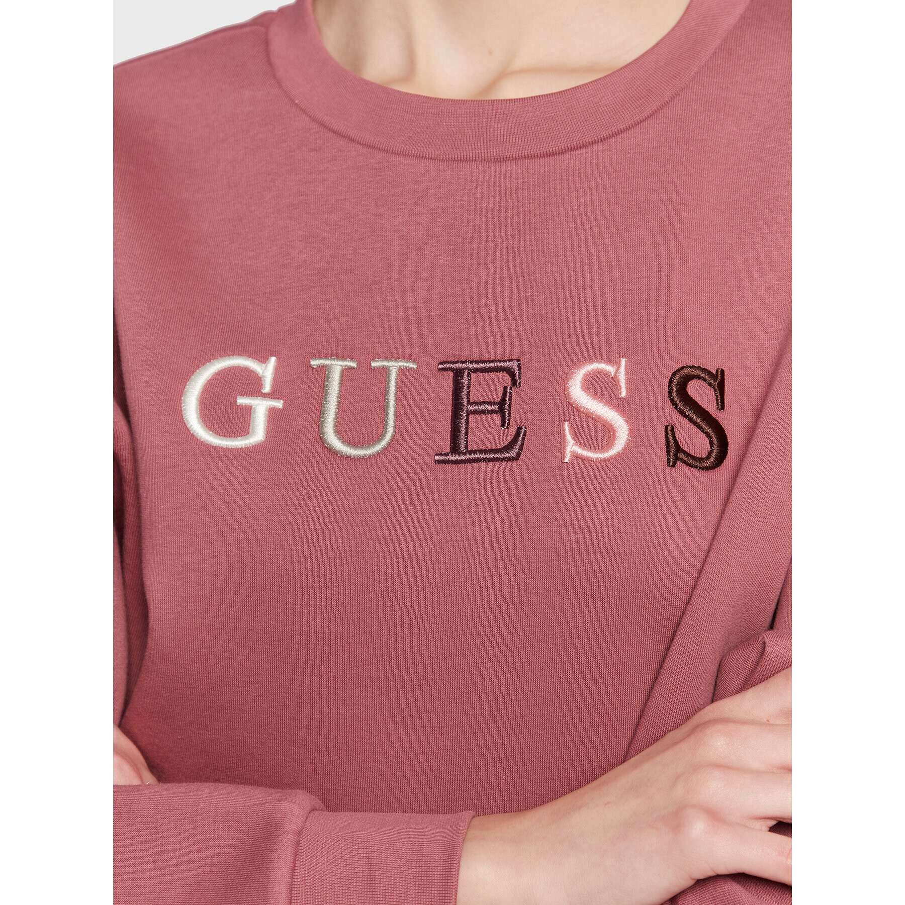 Guess Jopa Clara W3RQ05 K9Z22 Roza Relaxed Fit - Pepit.si