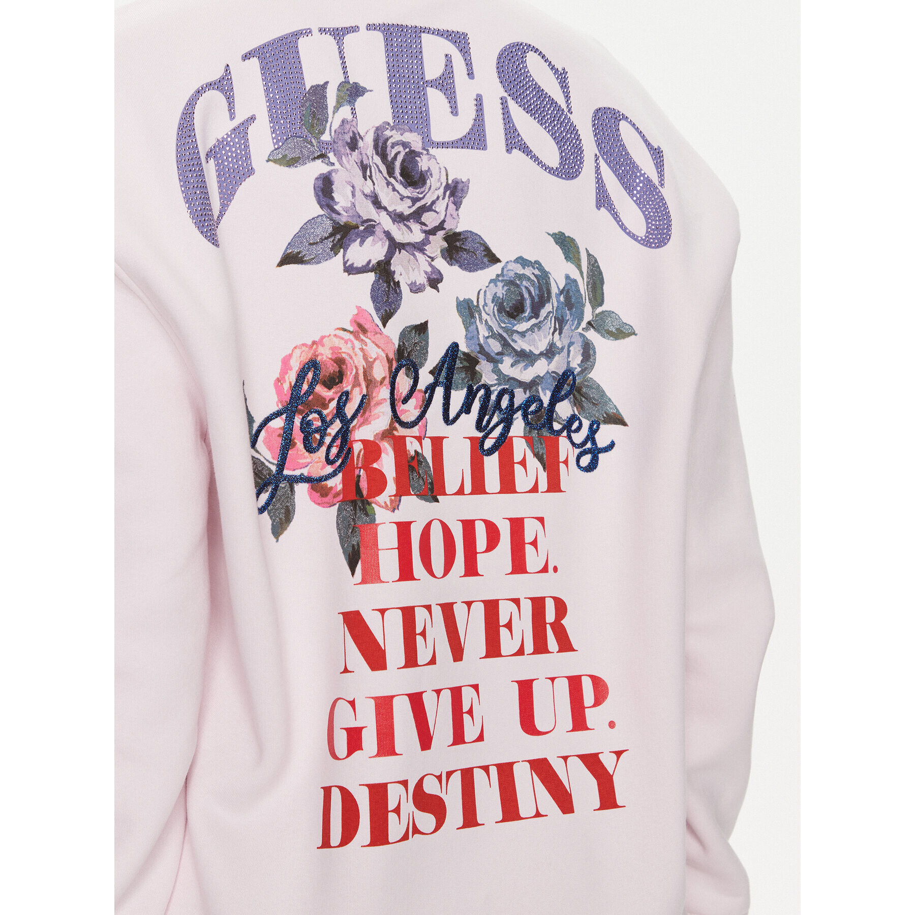 Guess Jopa Destiny W4RQ10 K9Z21 Roza Regular Fit - Pepit.si