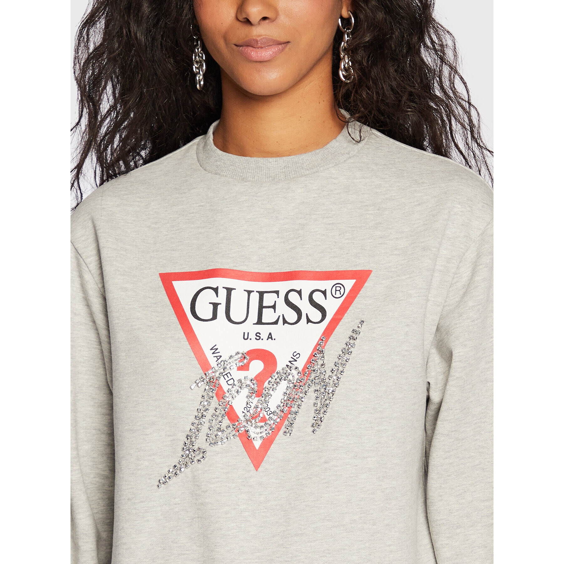 Guess Jopa Icon W2BQ18 KB683 Siva Regular Fit - Pepit.si