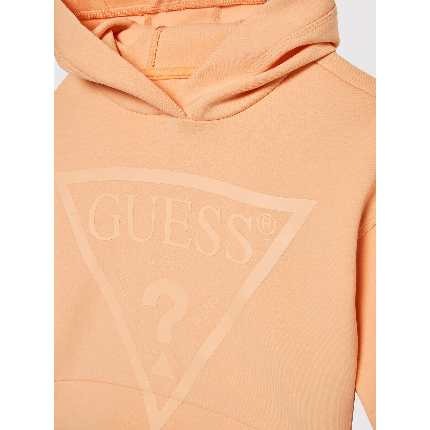 Guess Jopa J2GQ03 FL03S Oranžna Regular Fit - Pepit.si