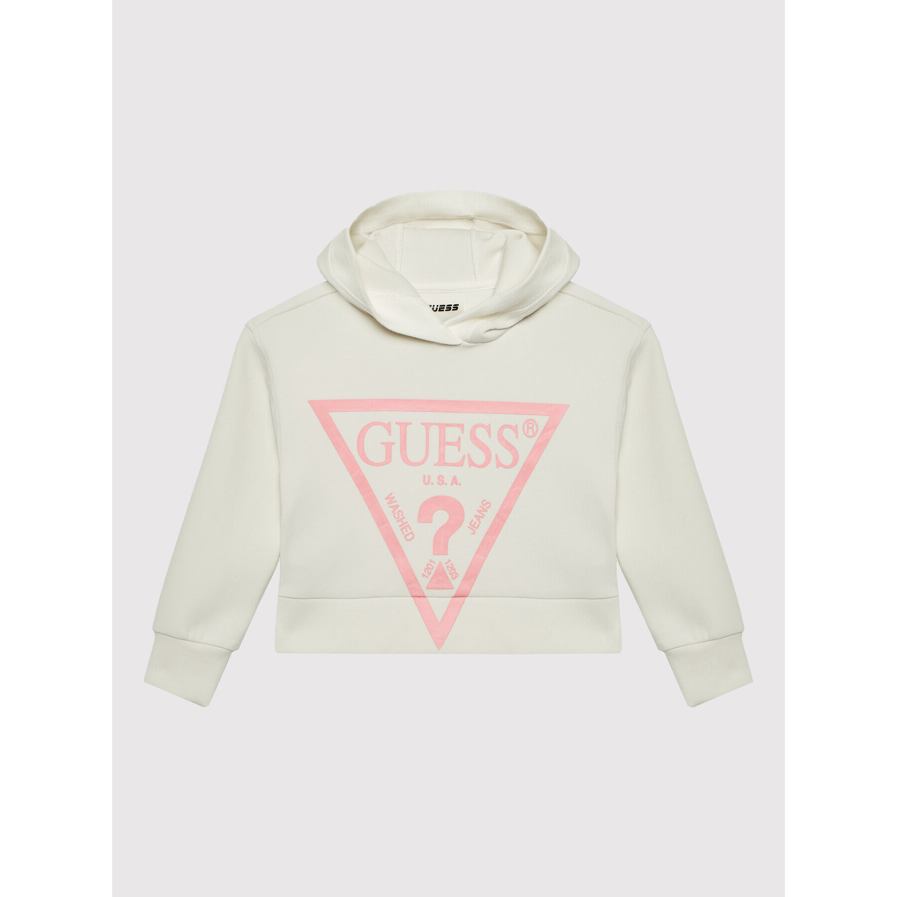 Guess Jopa J2RQ22 KAMN2 Bela Regular Fit - Pepit.si