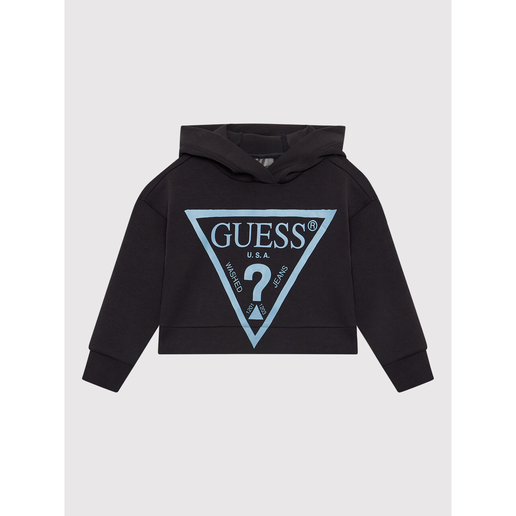 Guess Jopa J2YQ23 FL03S Mornarsko modra Regular Fit - Pepit.si