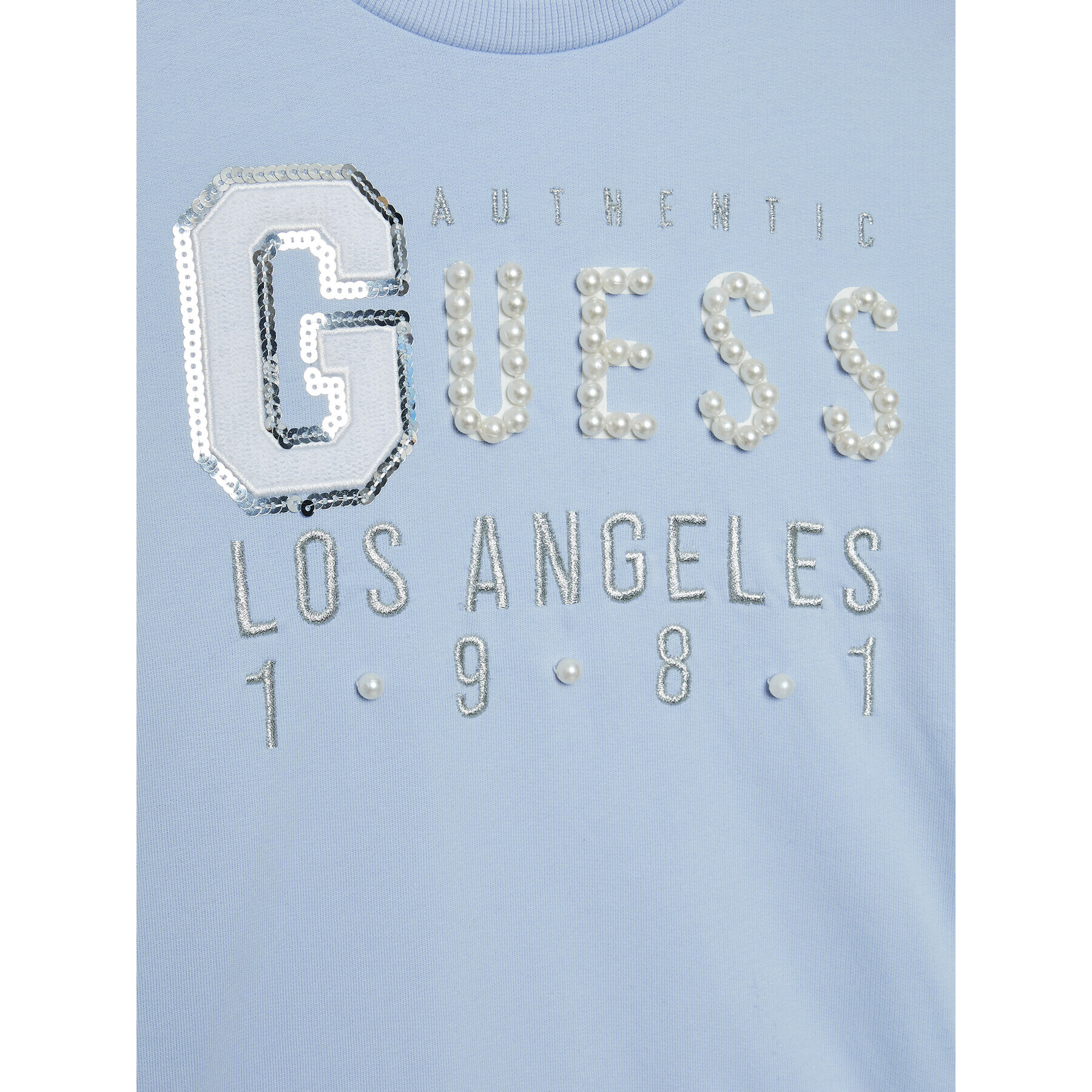 Guess Jopa J3RQ03 K82T0 Modra Regular Fit - Pepit.si