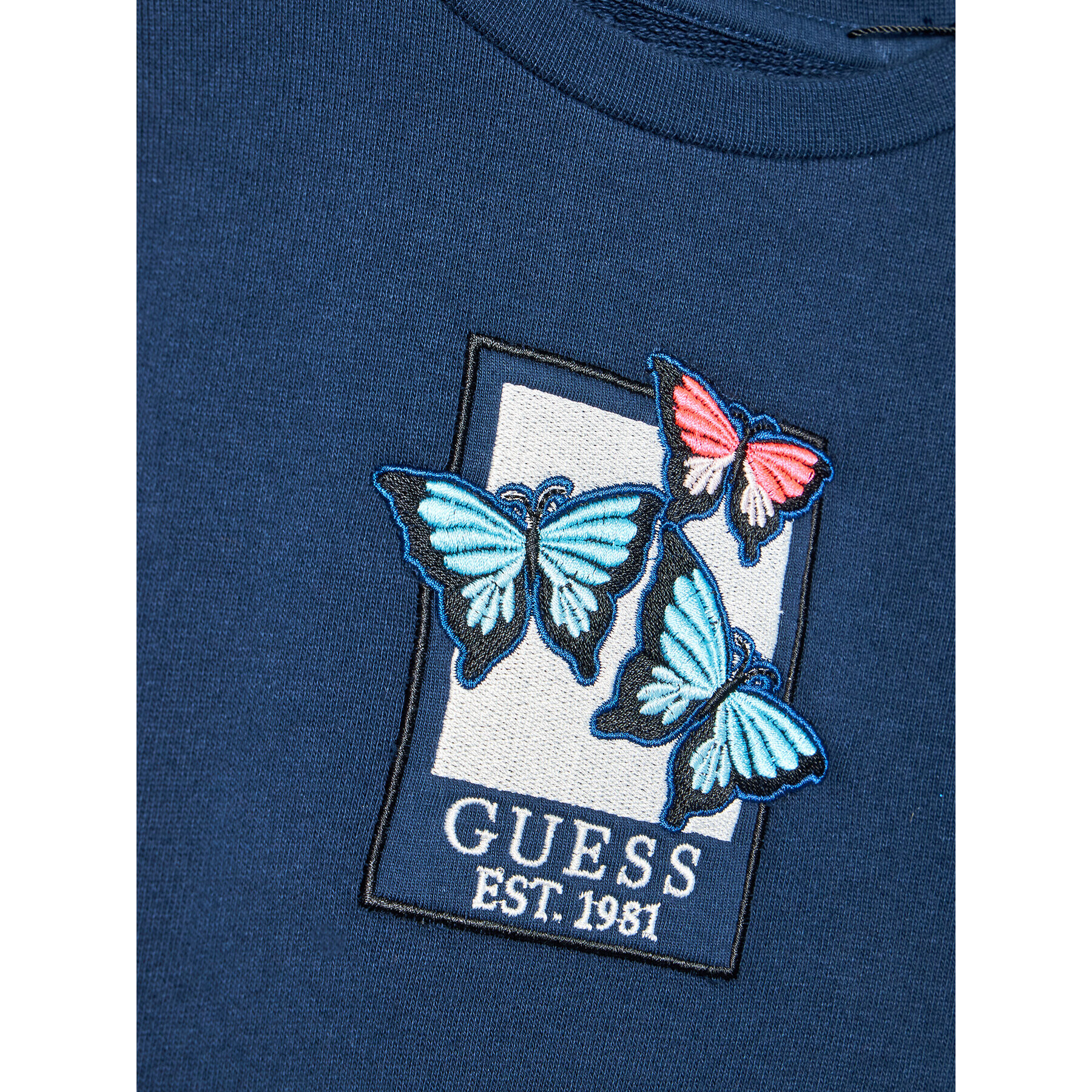 Guess Jopa K2BQ03 KAD70 Mornarsko modra Regular Fit - Pepit.si