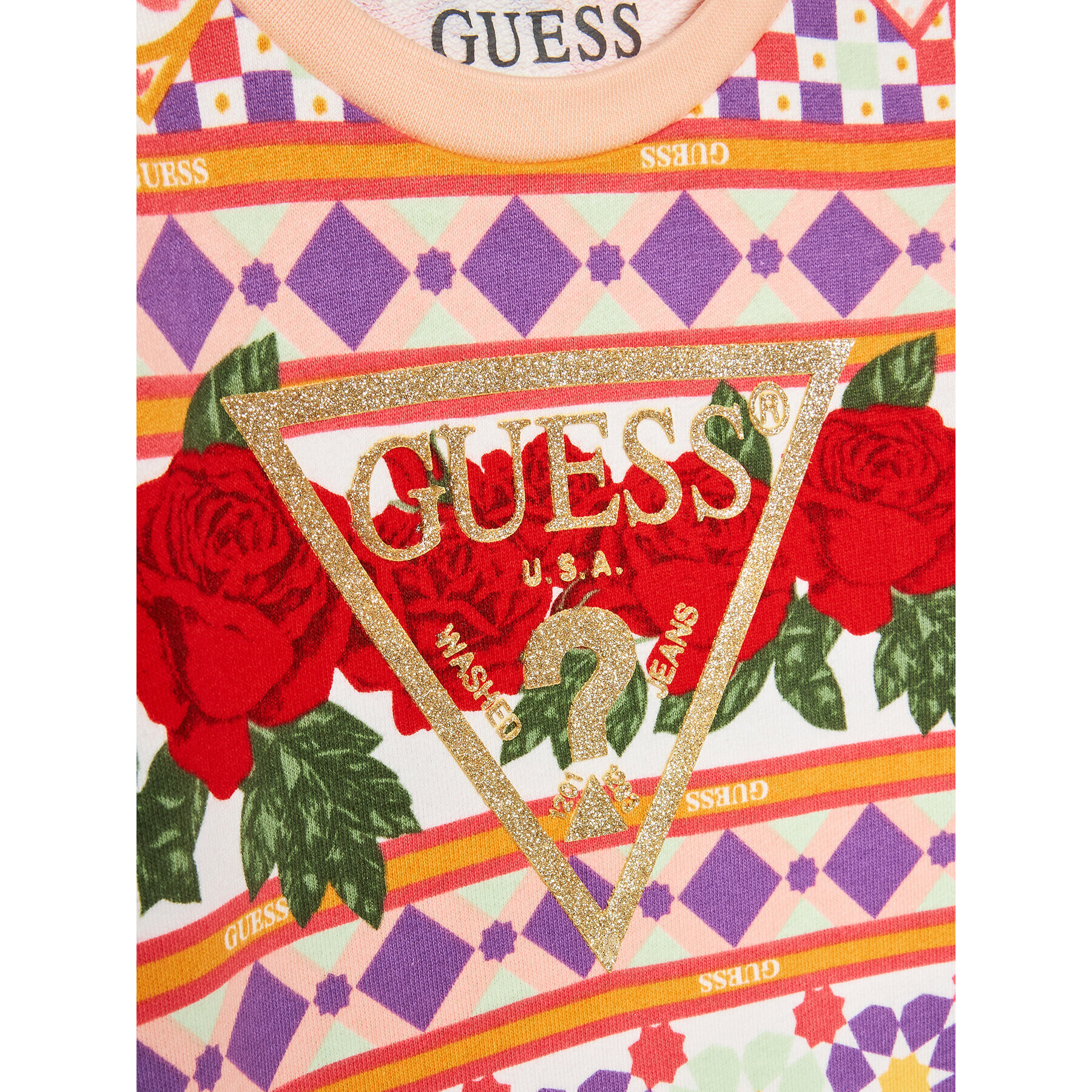 Guess Jopa K3GQ01 KA6R3 Pisana Regular Fit - Pepit.si