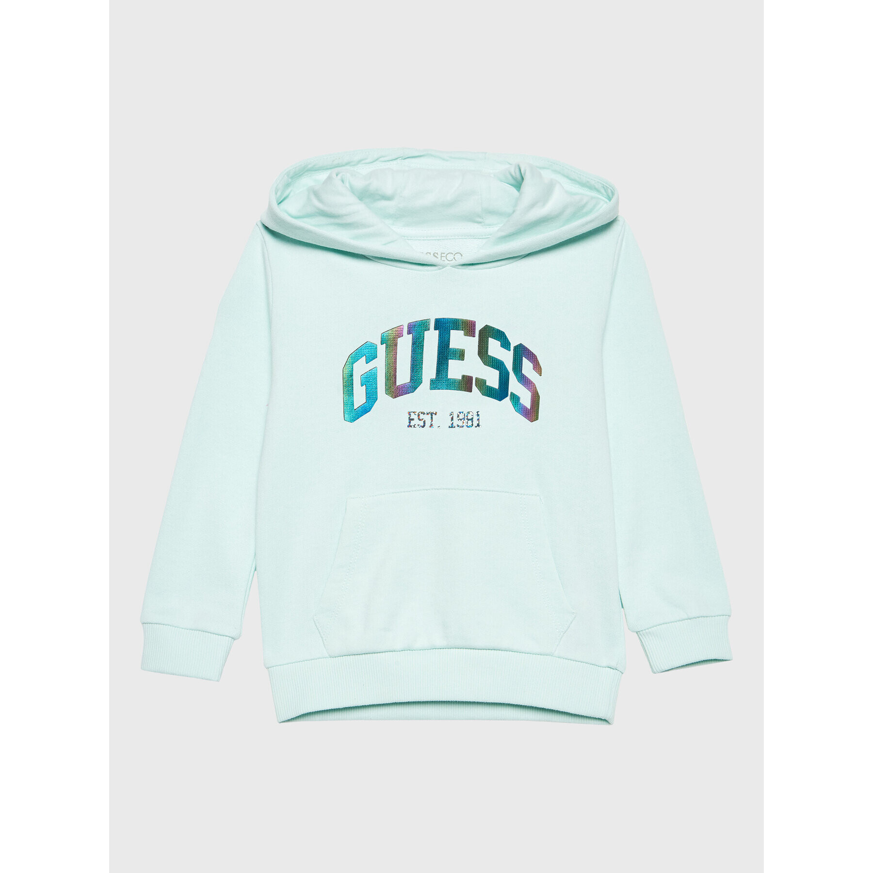 Guess Jopa K3RQ02 KA6R0 Zelena Regular Fit - Pepit.si