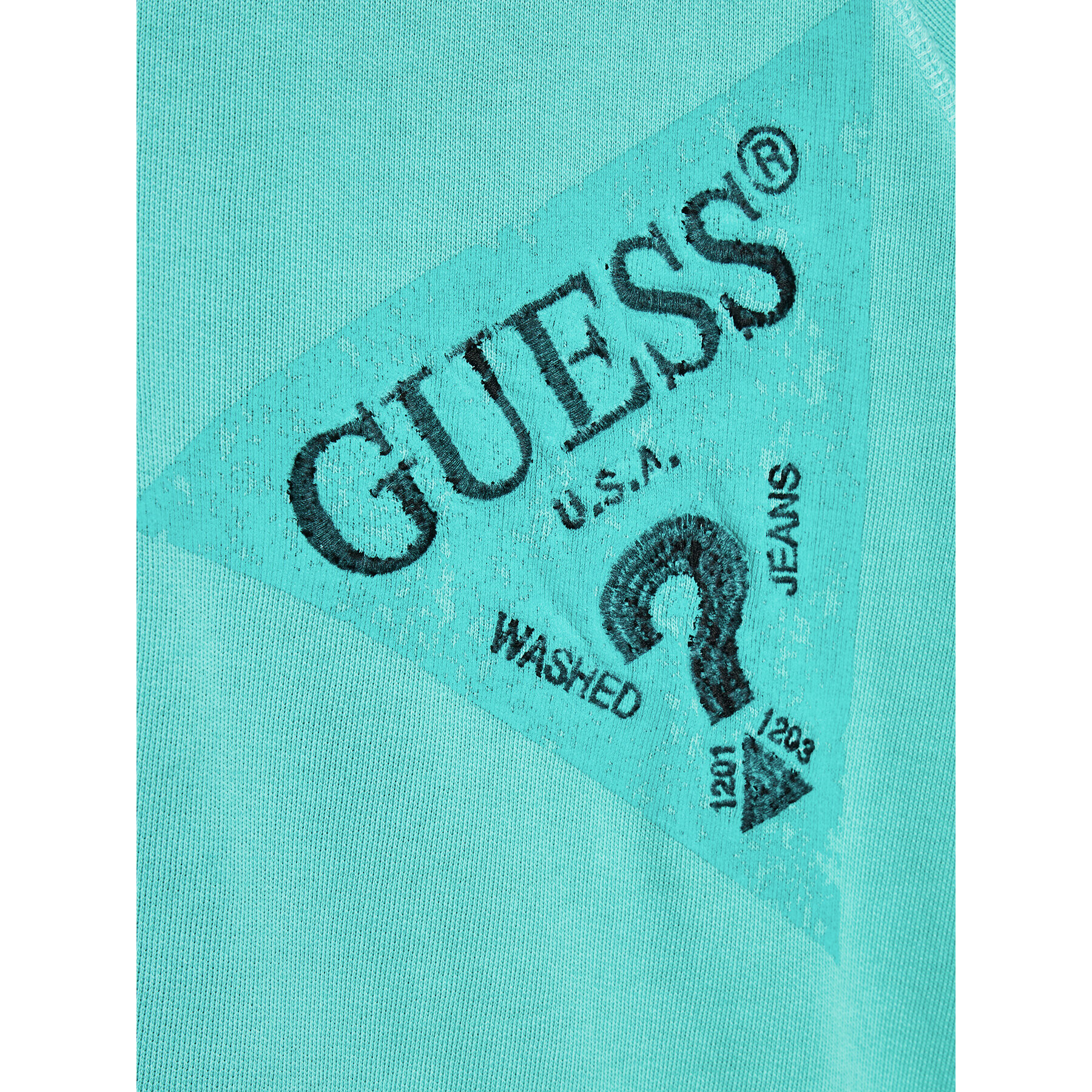 Guess Jopa L2BQ05 KAD73 Modra Relaxed Fit - Pepit.si