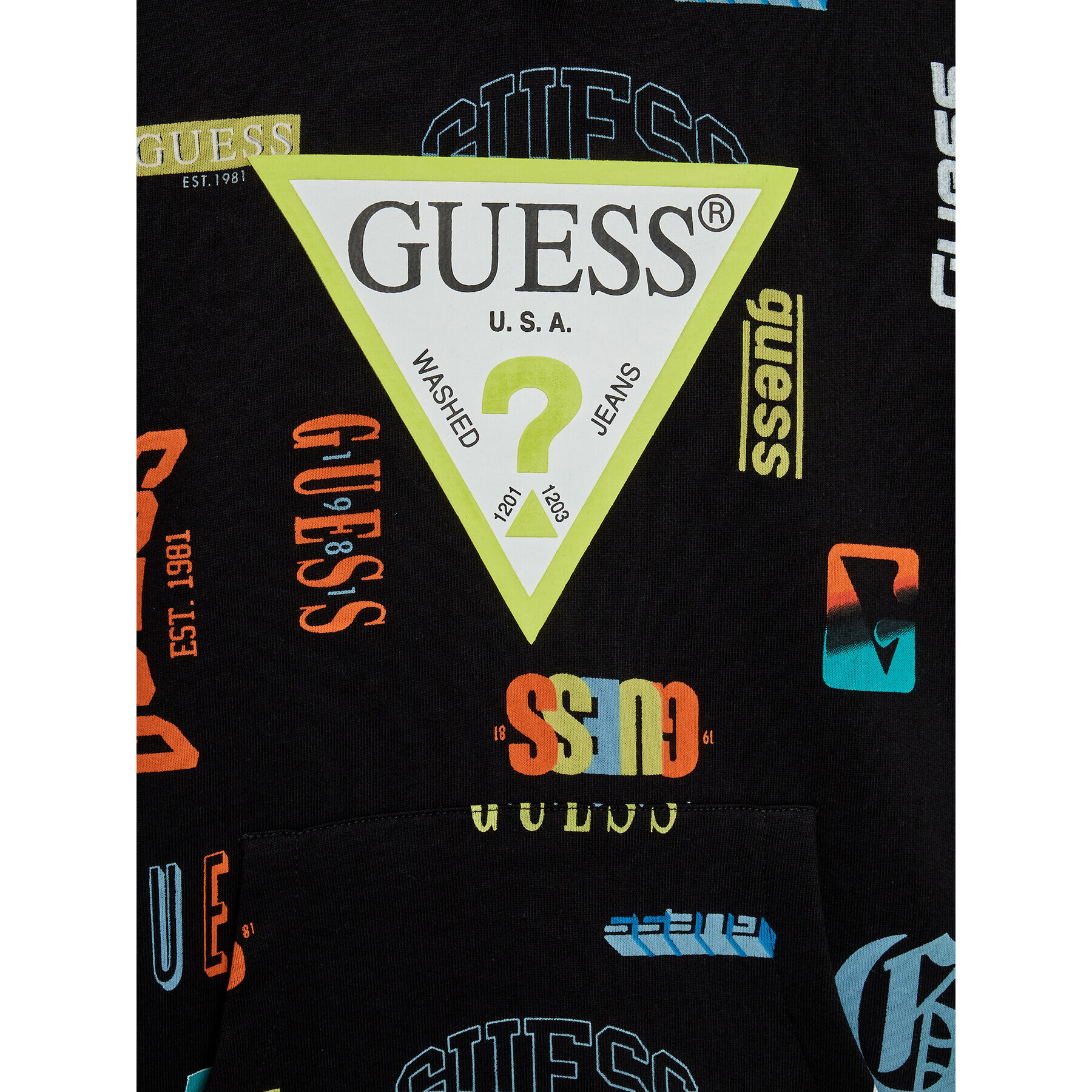 Guess Jopa L3RQ06 KA6R3 Črna Regular Fit - Pepit.si