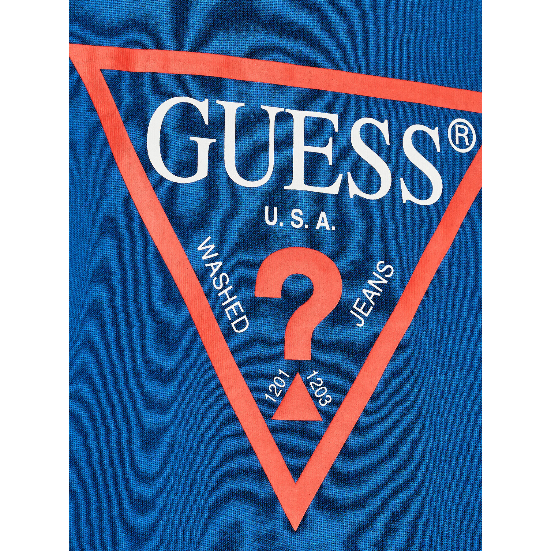 Guess Jopa L73Q09 KAUG0 Modra Regular Fit - Pepit.si