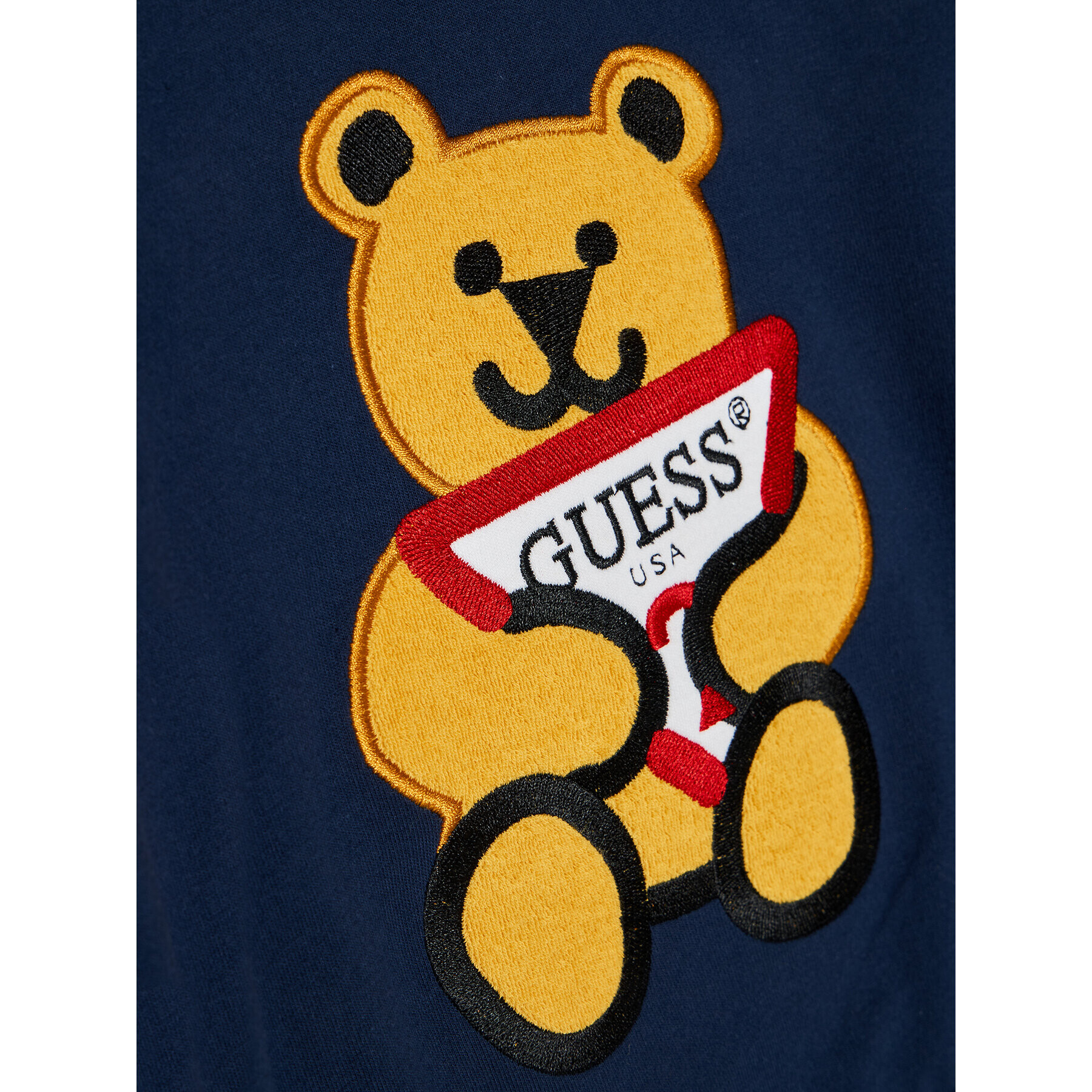 Guess Jopa N0BQ09 K97E0 Mornarsko modra Regular Fit - Pepit.si