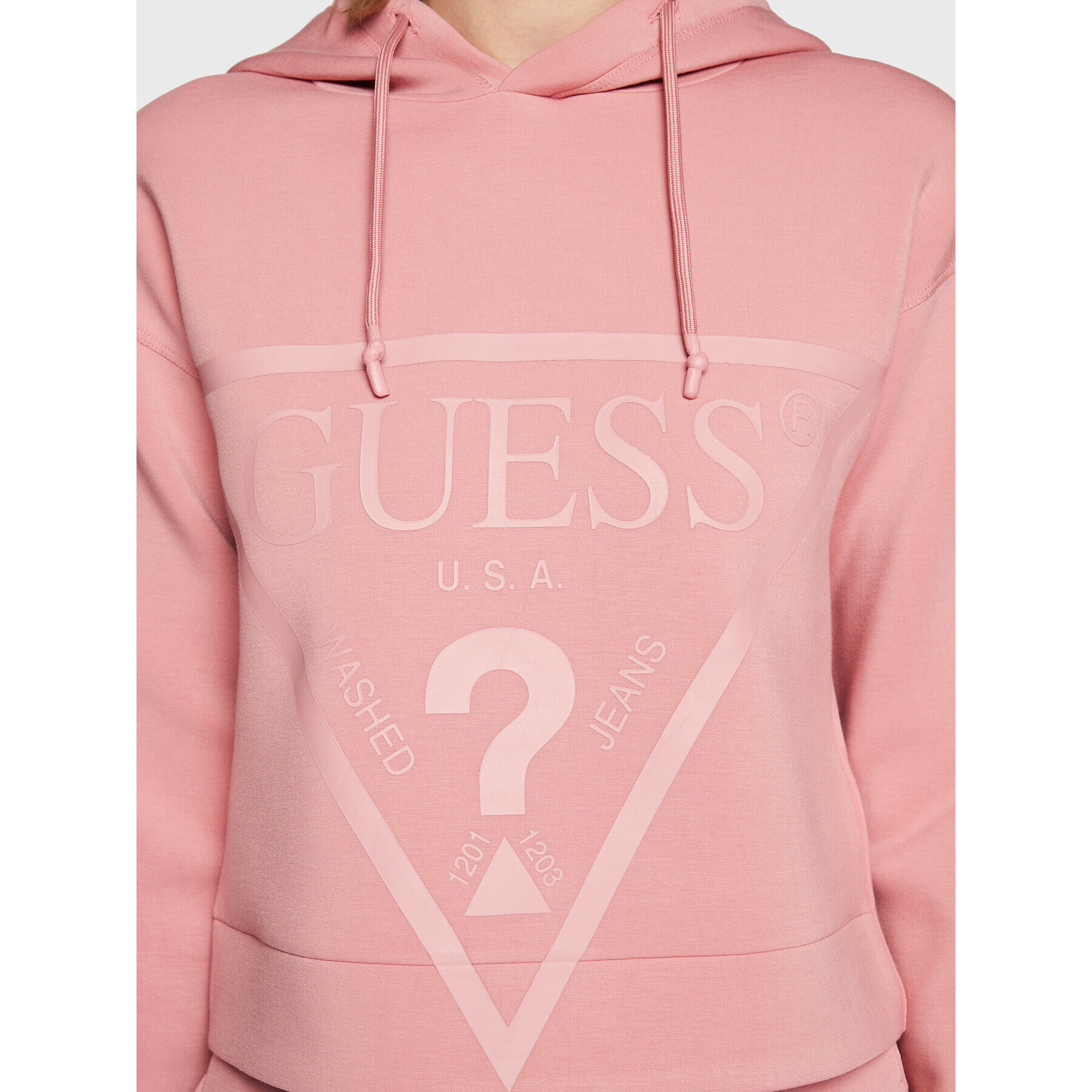 Guess Jopa New Alisa V2YQ08 K7UW2 Roza Regular Fit - Pepit.si