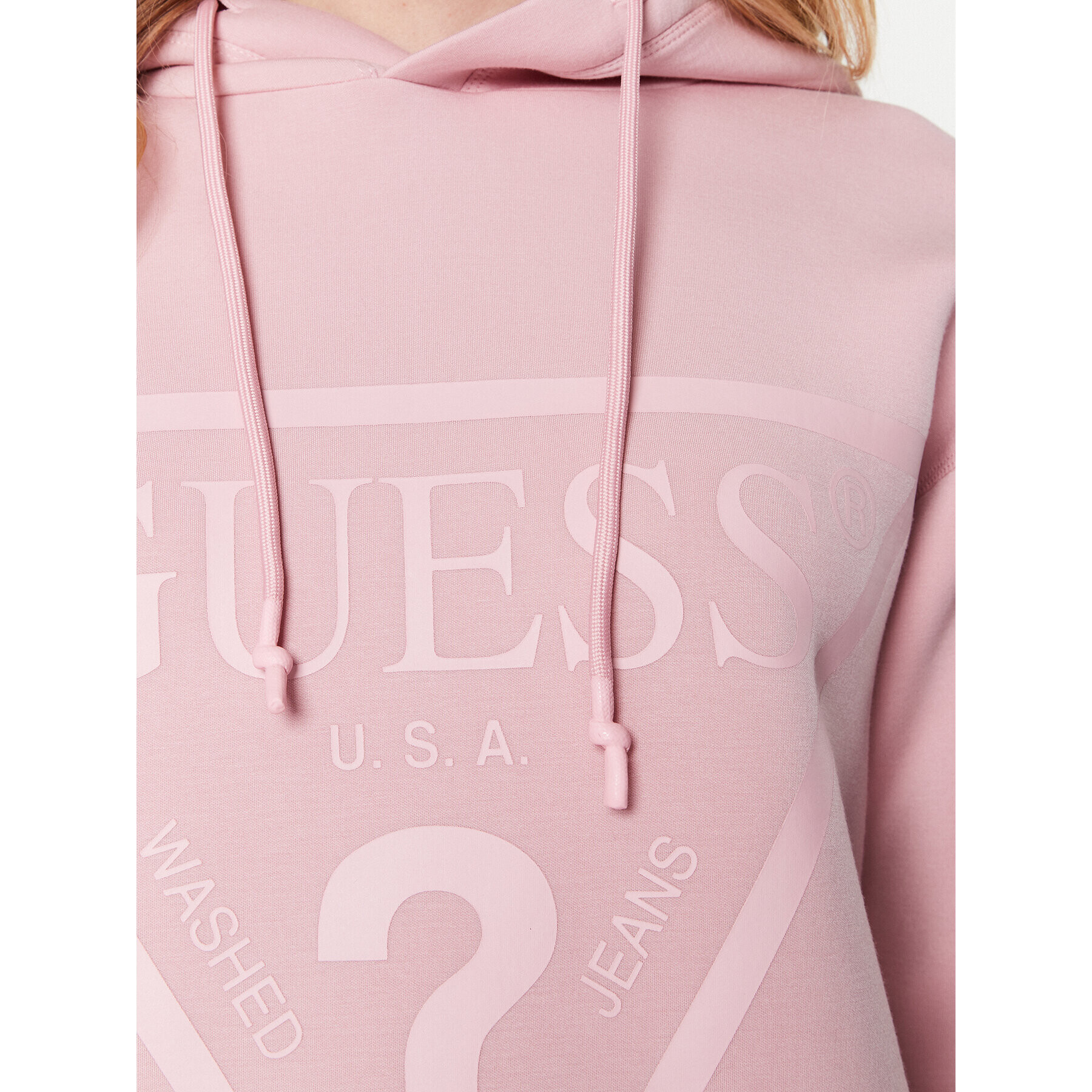 Guess Jopa New Alisa V2YQ08 K7UW2 Roza Regular Fit - Pepit.si