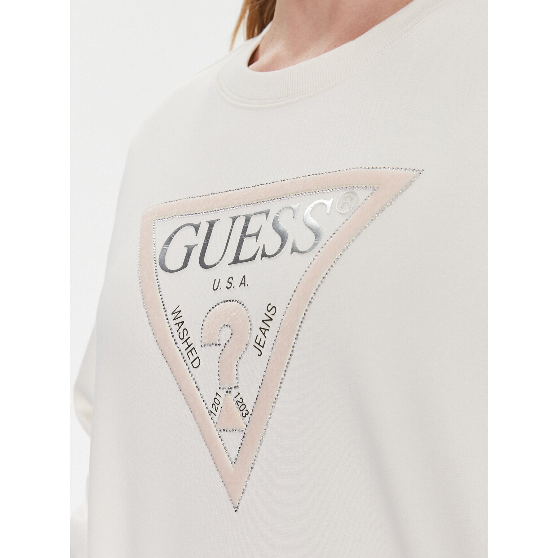 Guess Jopa Pony W4RQ13 KC5H2 Bela Regular Fit - Pepit.si