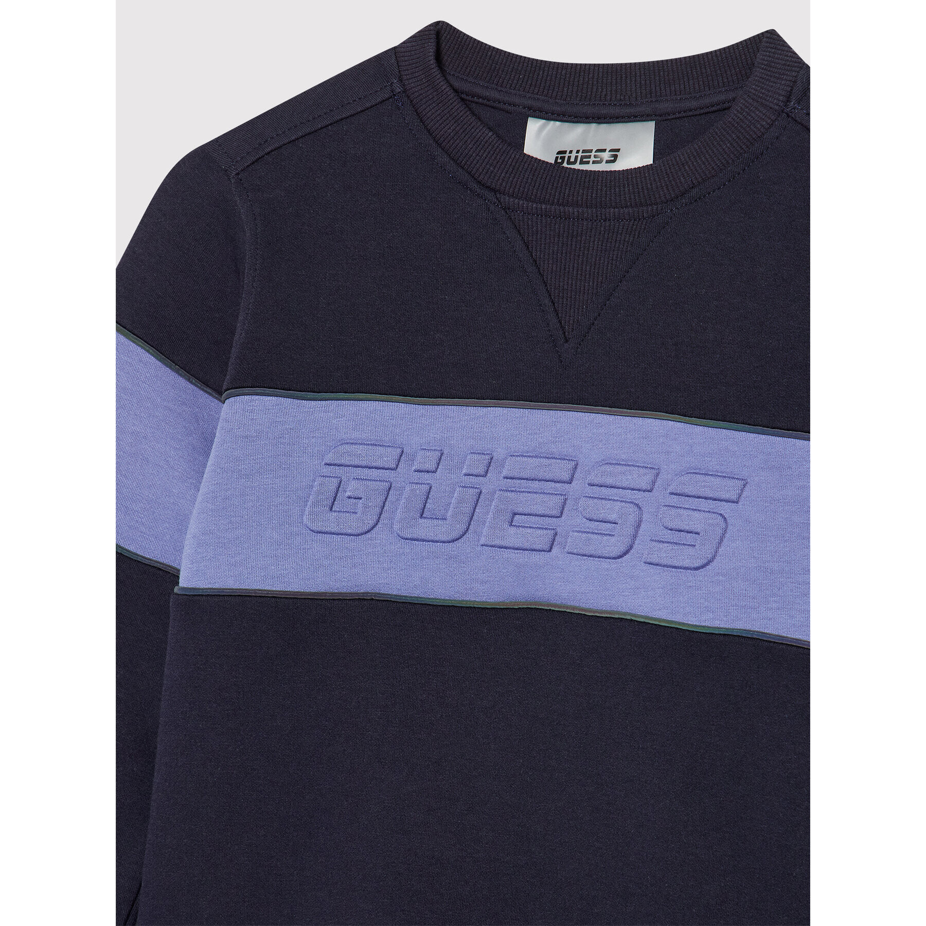 Guess Jopa Punto Milano L2GQ27 KA3P1 Mornarsko modra Regular Fit - Pepit.si