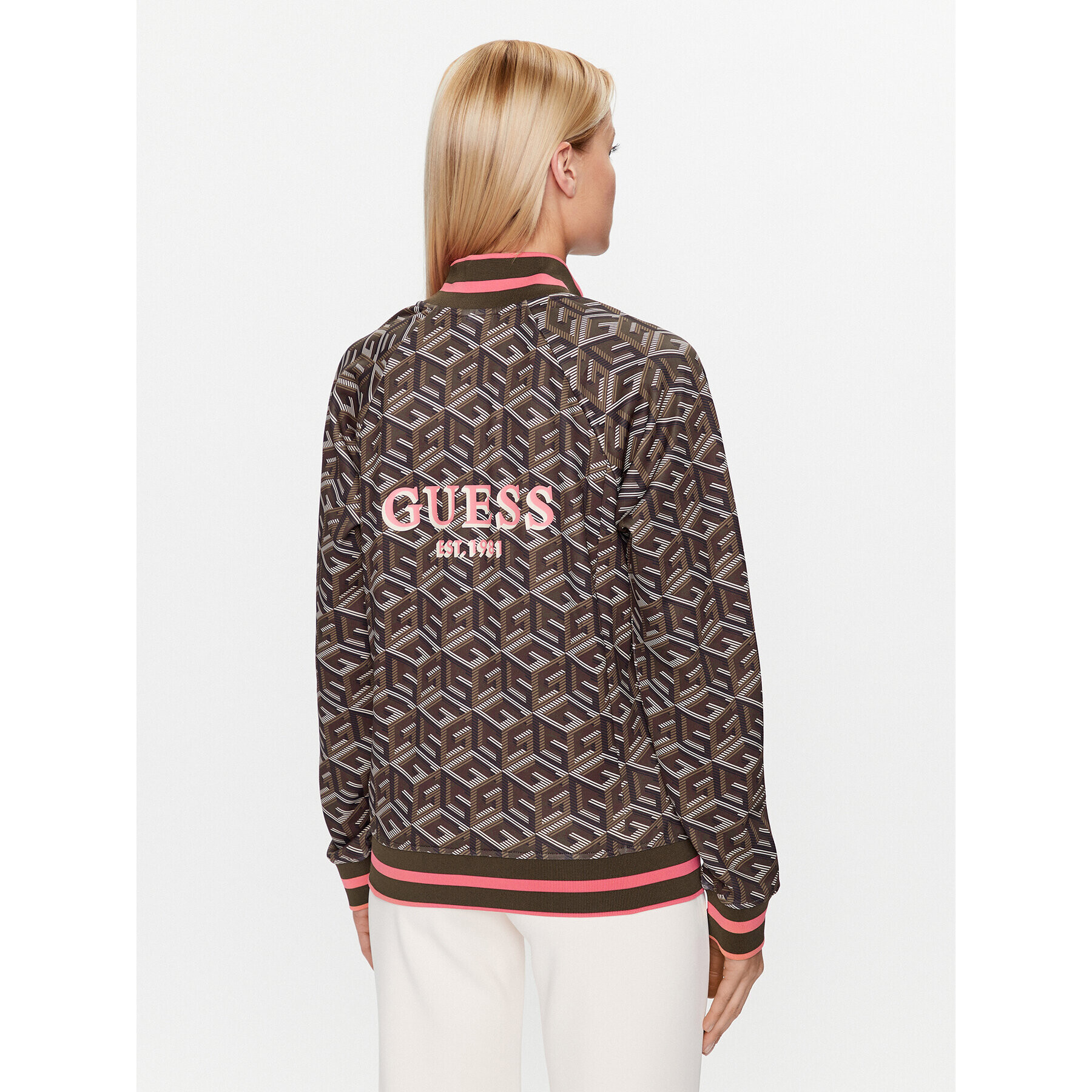 Guess Jopa V3YQ06 KB212 Rjava Regular Fit - Pepit.si