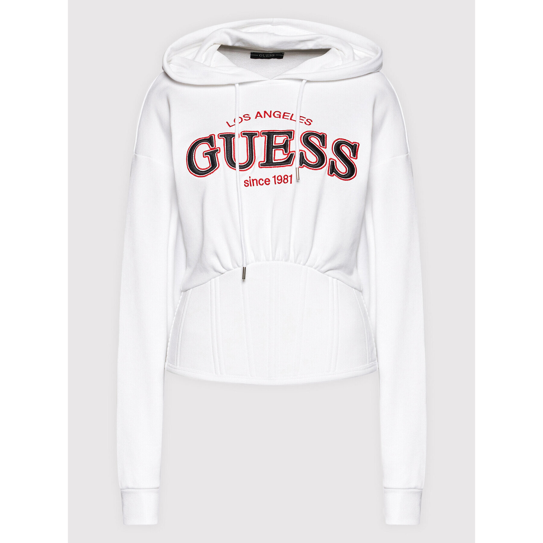 Guess Jopa W2GQ14 K8800 Bela Regular Fit - Pepit.si