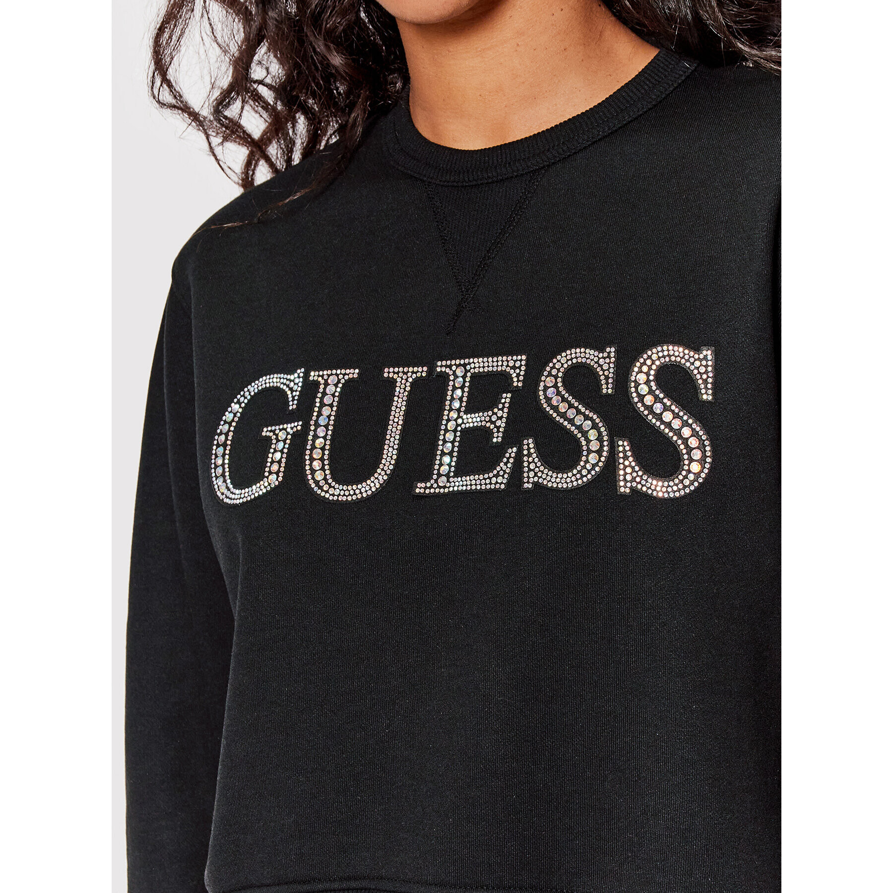 Guess Jopa W2YQ09 K8801 Črna Regular Fit - Pepit.si