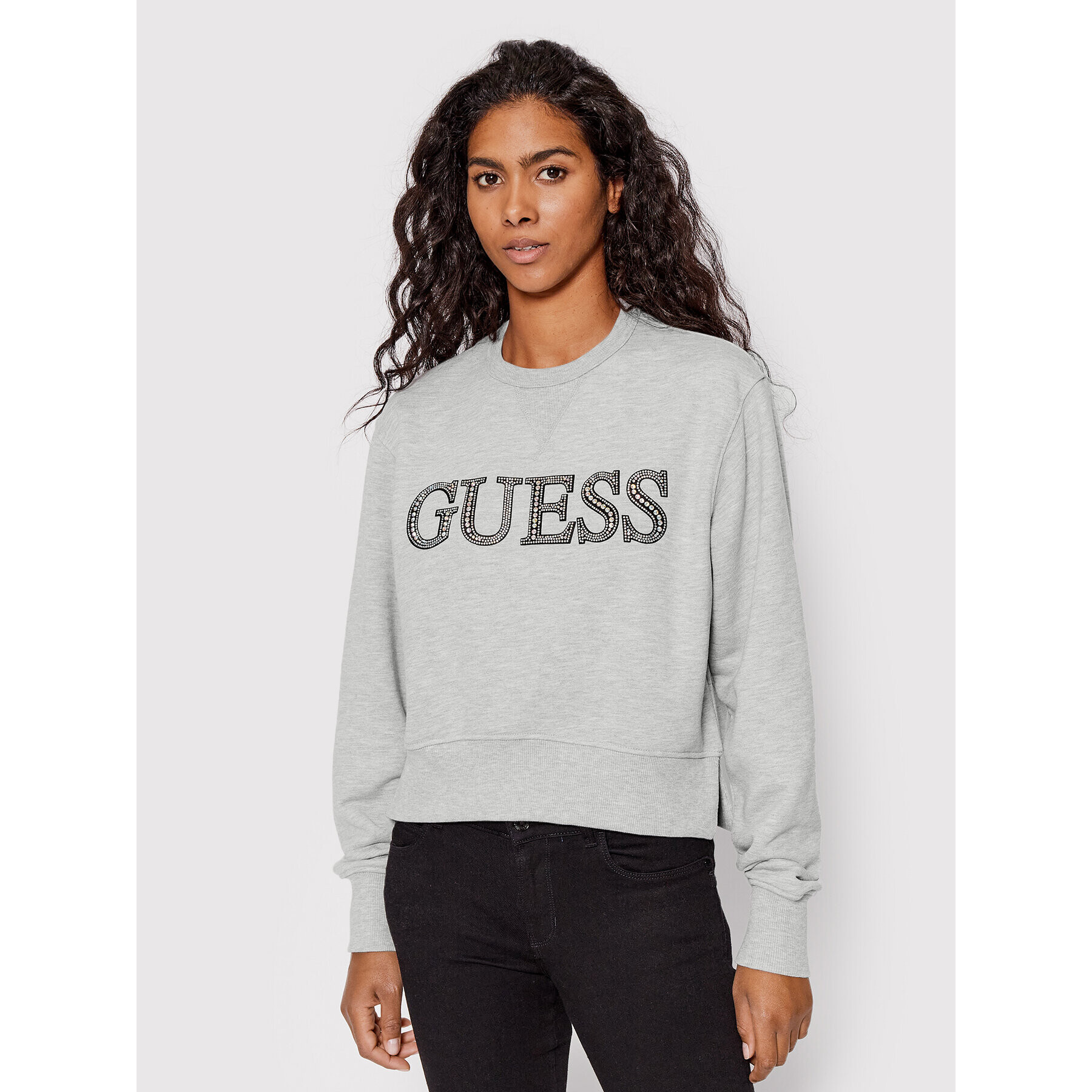 Guess Jopa W2YQ09 K8801 Siva Regular Fit - Pepit.si