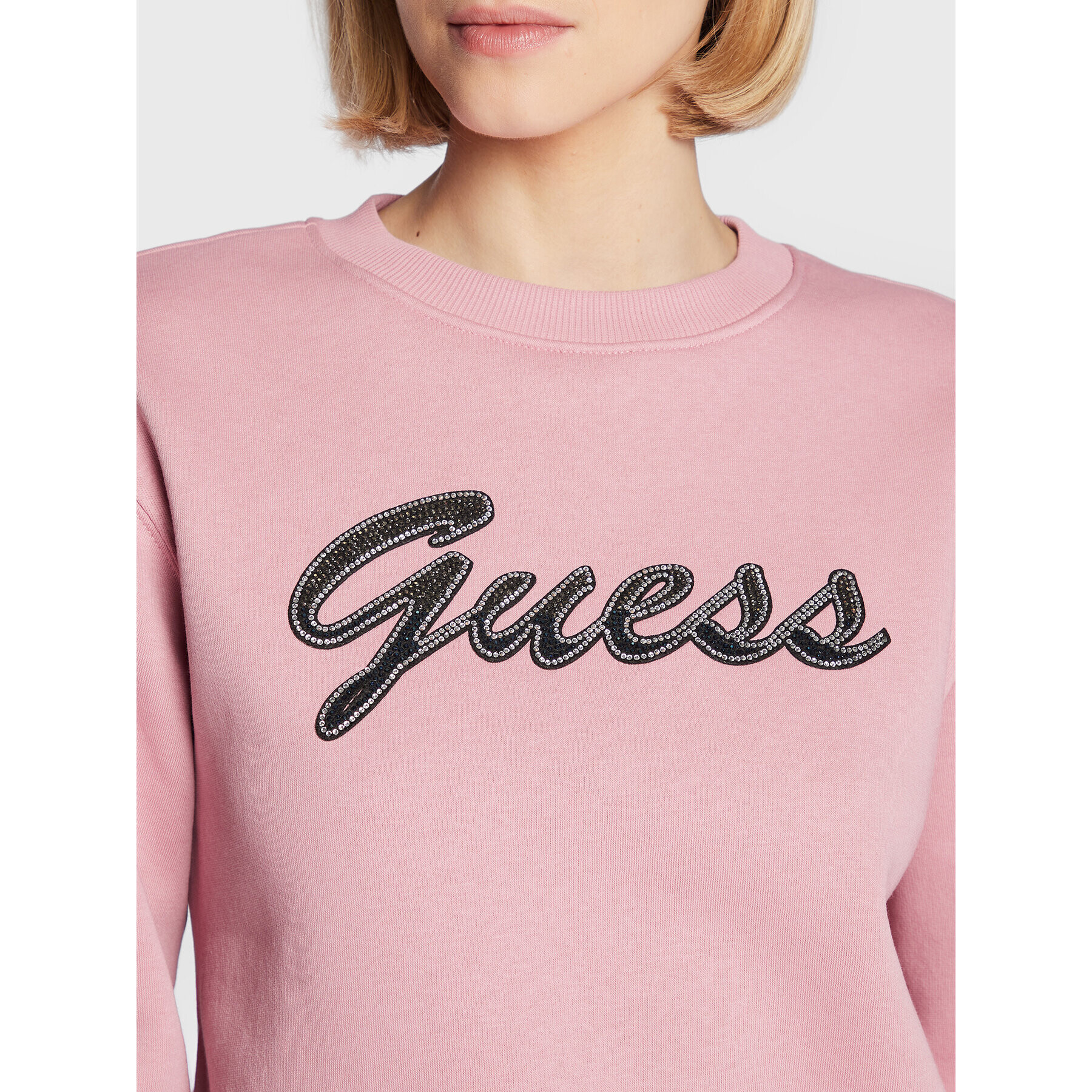 Guess Jopa W3RQ10 K9Z21 Roza Relaxed Fit - Pepit.si