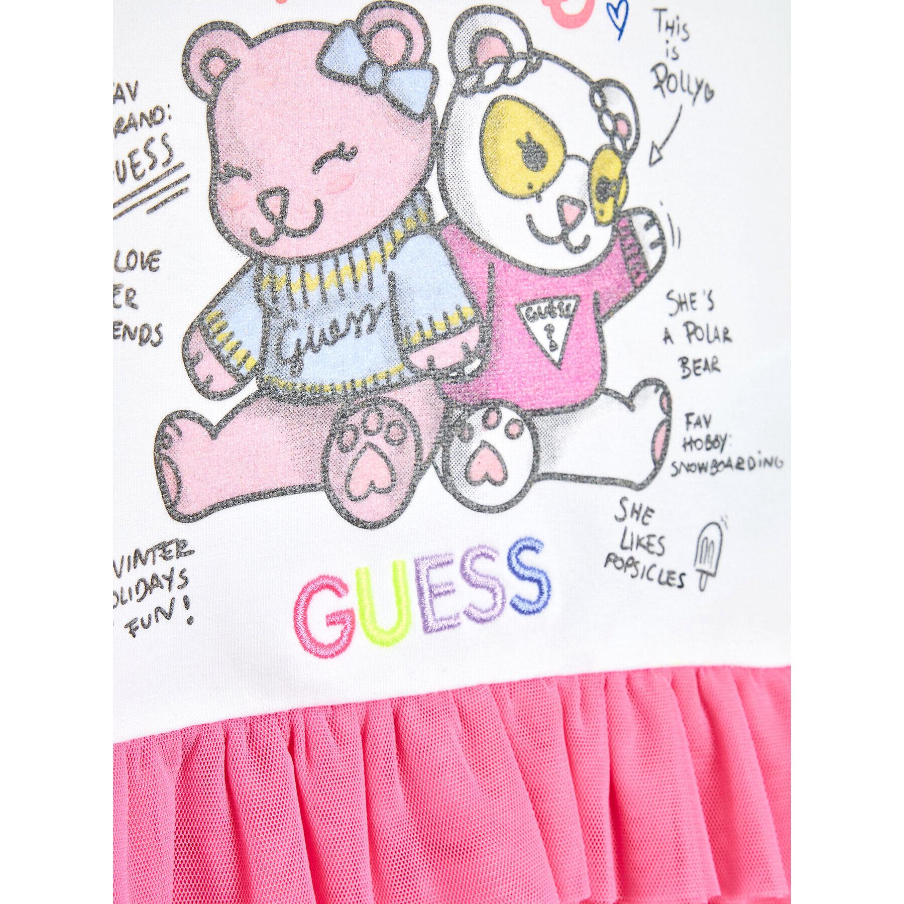 Guess Komplet bluza in legice A2BG15 J1300 Pisana Regular Fit - Pepit.si