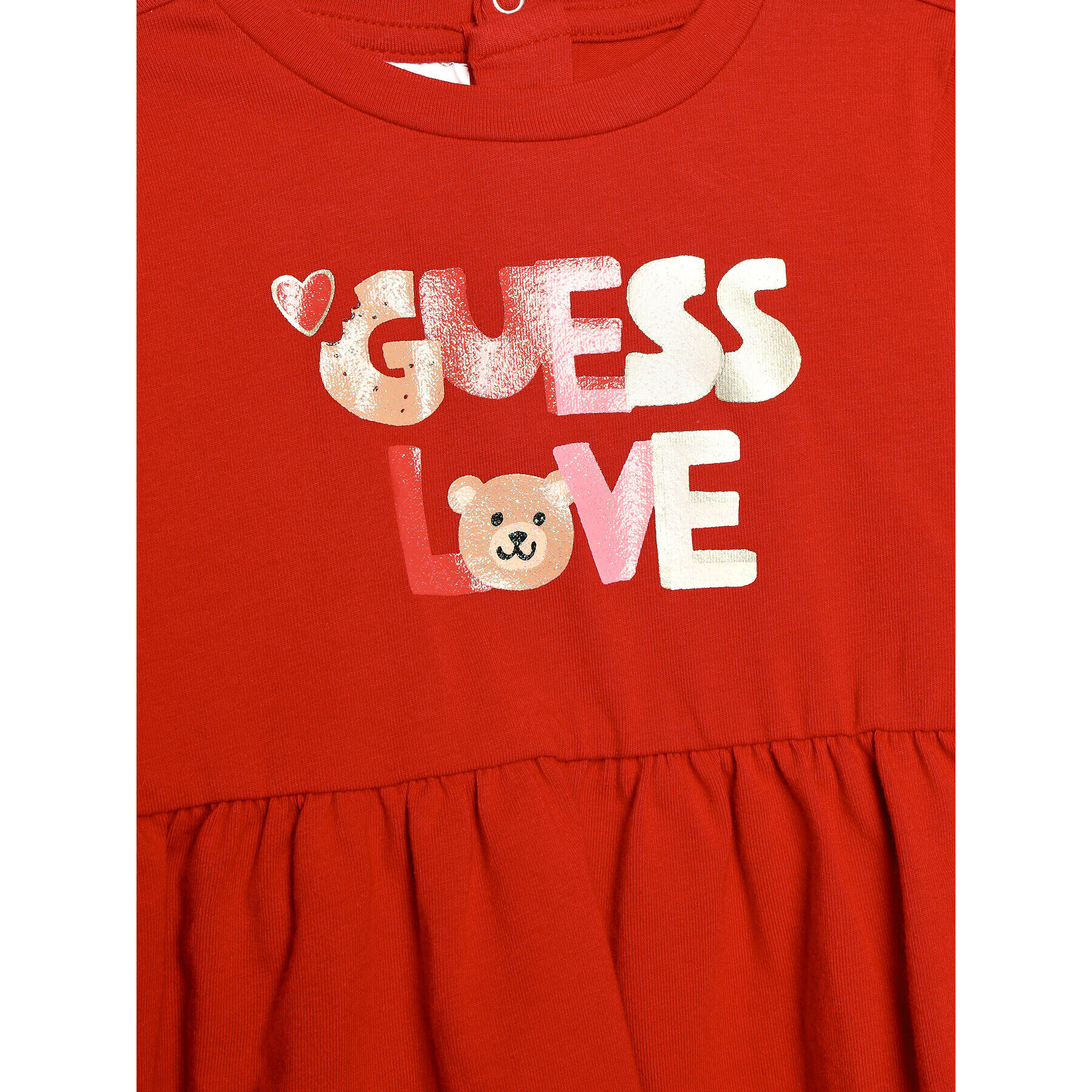 Guess Komplet bluza in legice A3BG03 J1311 Rdeča Regular Fit - Pepit.si